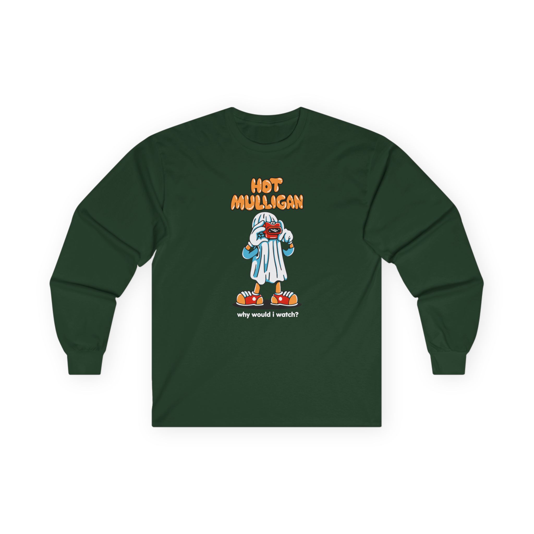 Hot Mulligan Why Would I Watch Unisex Ultra Cotton Long Sleeve Tee