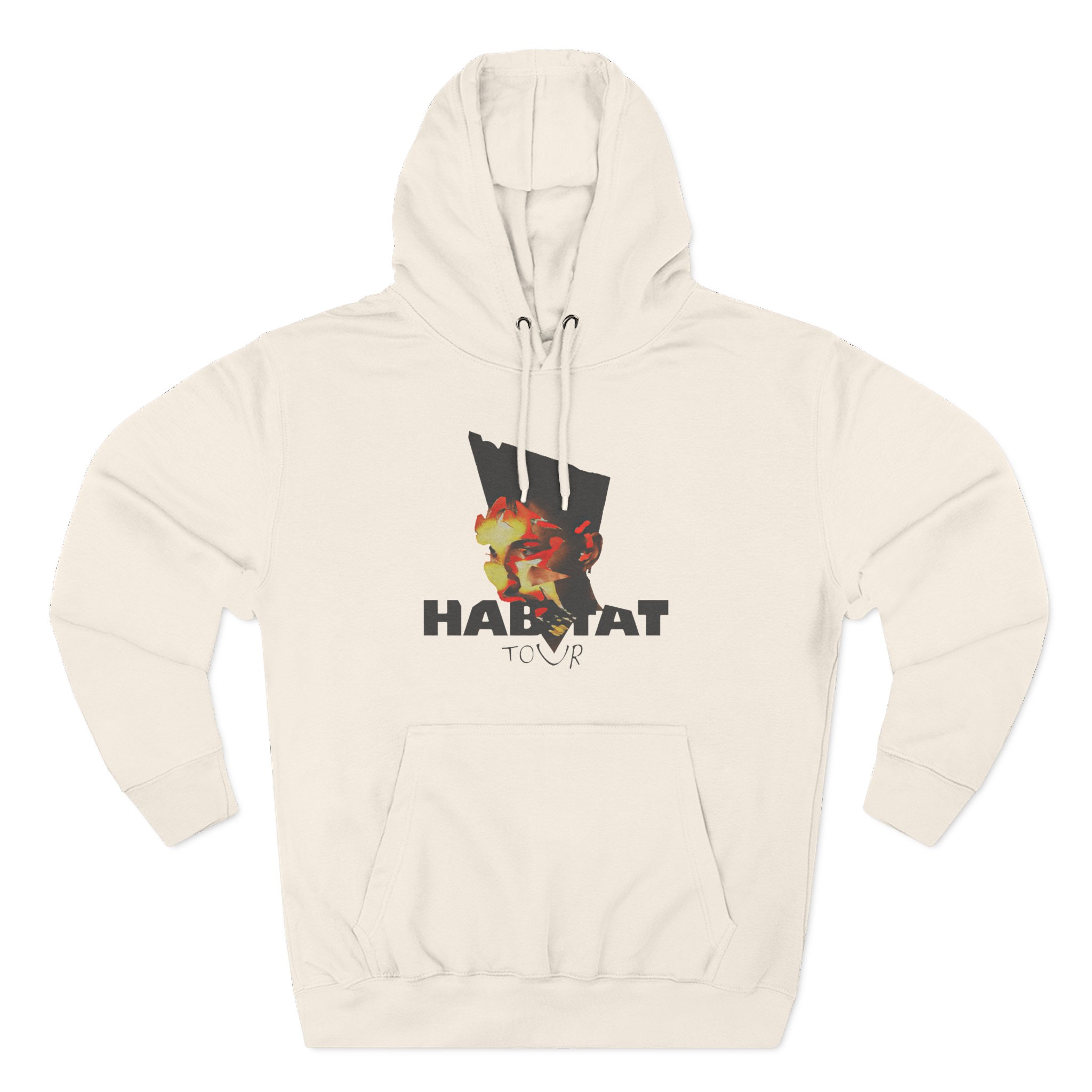 Nayt Three-Panel Fleece Hoodie
