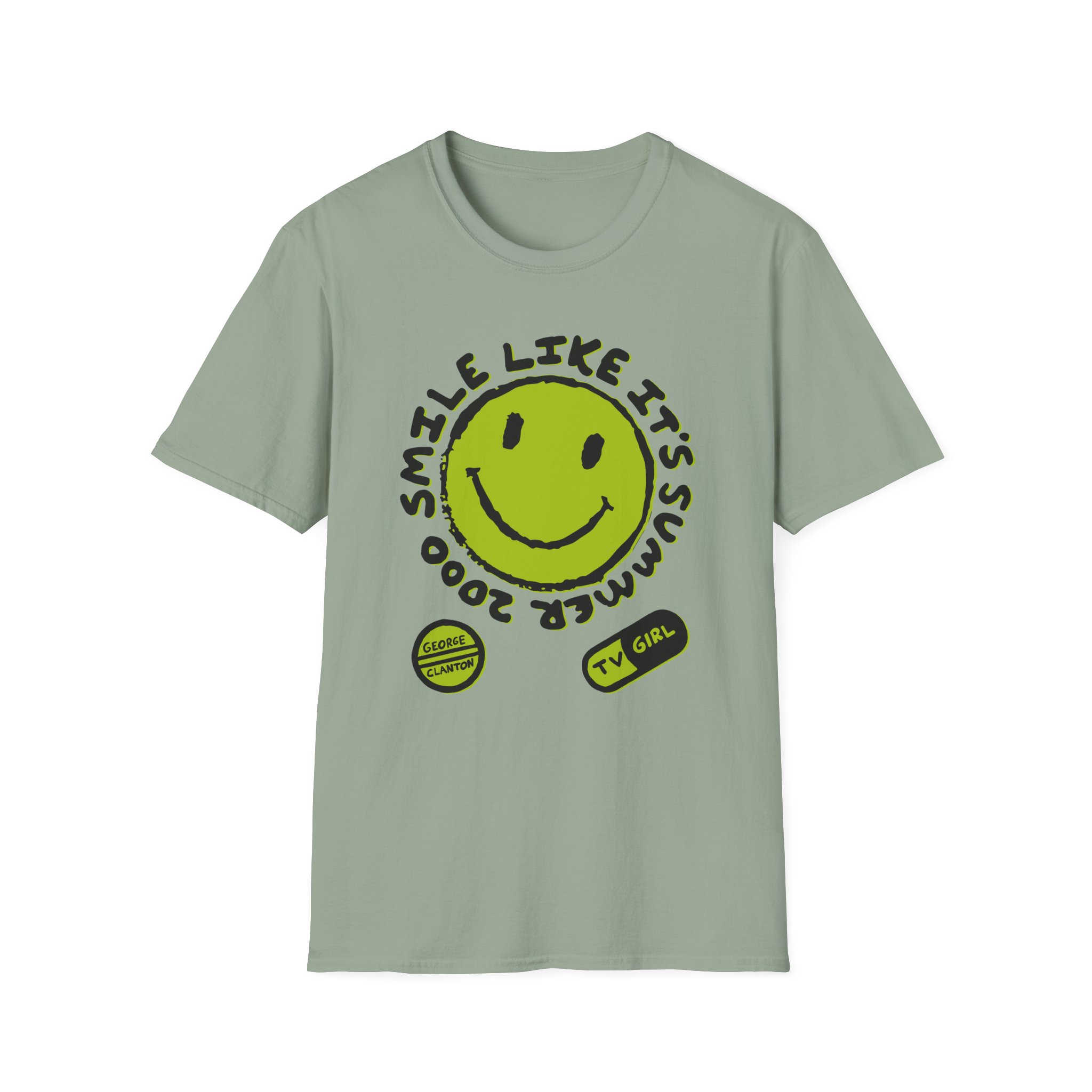 Tv Girl Smile Like It's Summer 2000 Unisex Softstyle T-Shirt