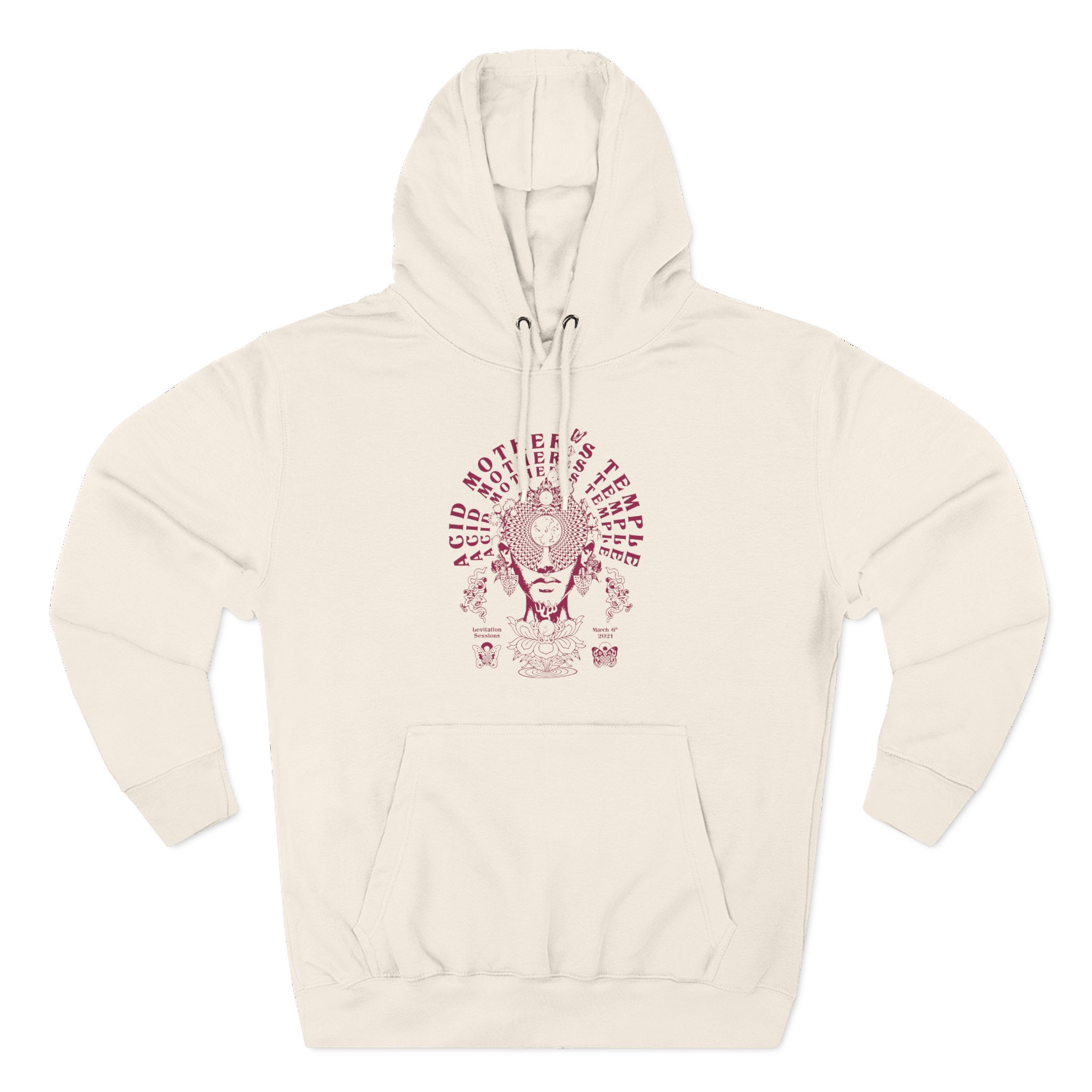 Acid Mothers Temple Levitation Sessions Three-Panel Fleece Hoodie
