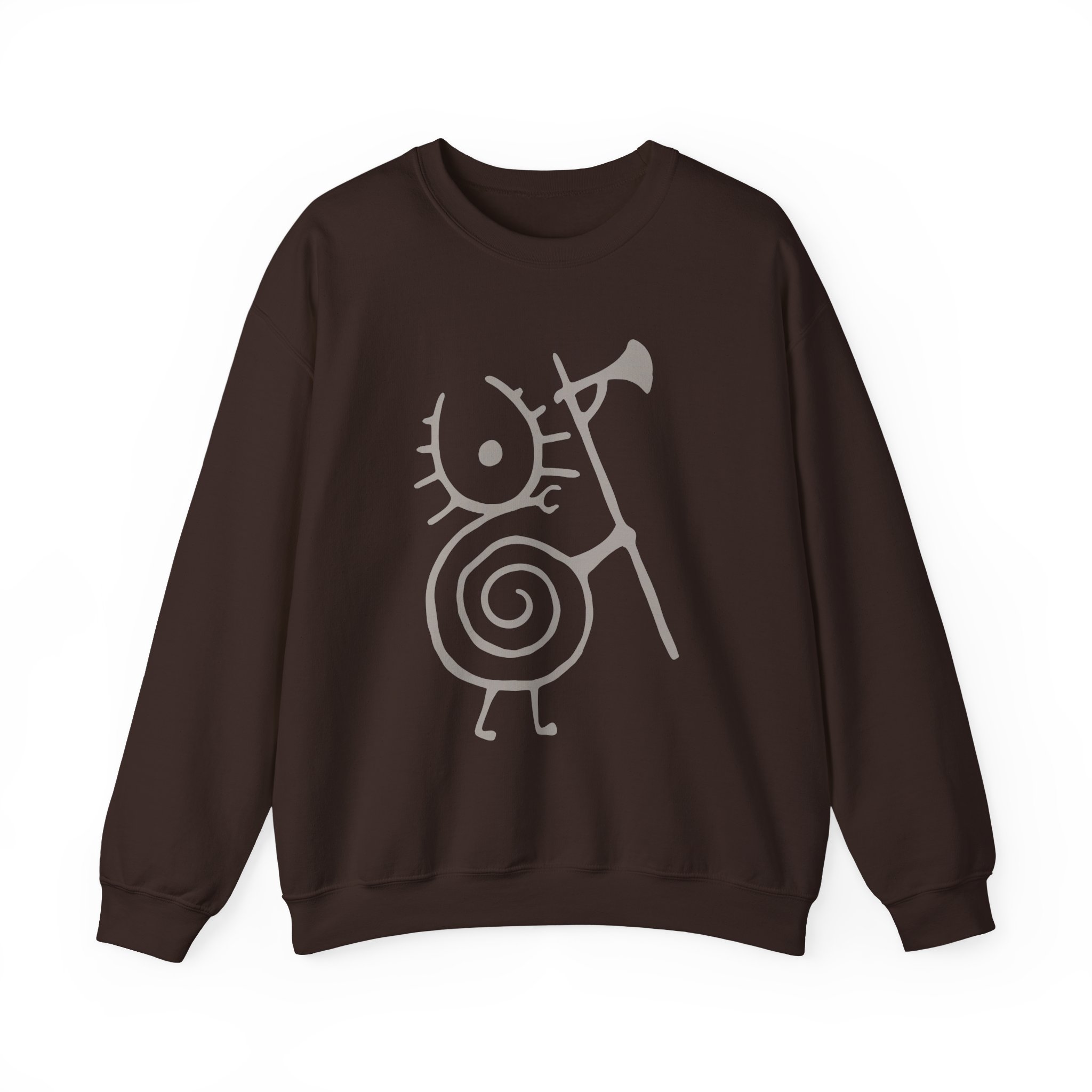 Heilung Warrior Snail Unisex Heavy Blendâ„¢ Crewneck Sweatshirt