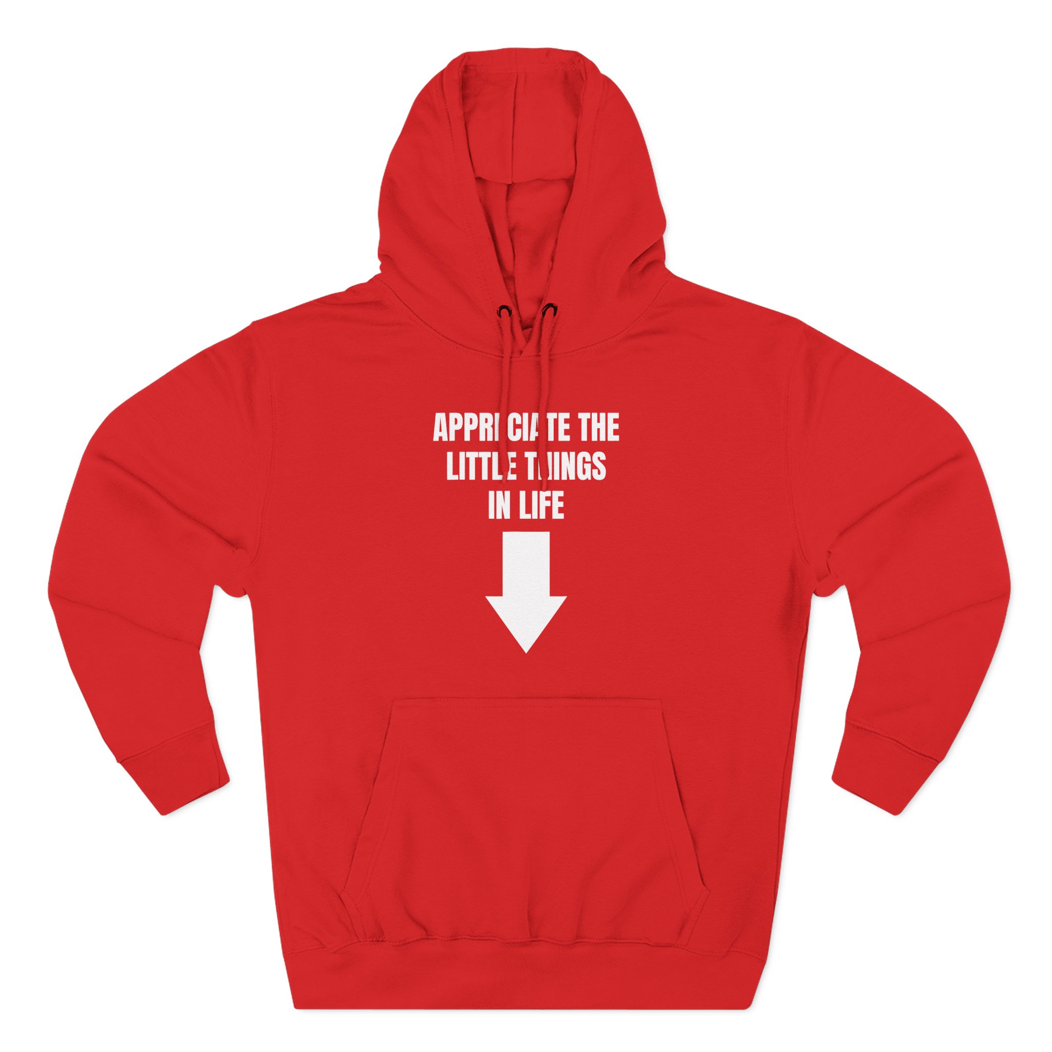 Jynxzi Appreciate the Little Things in Life Three-Panel Fleece Hoodie