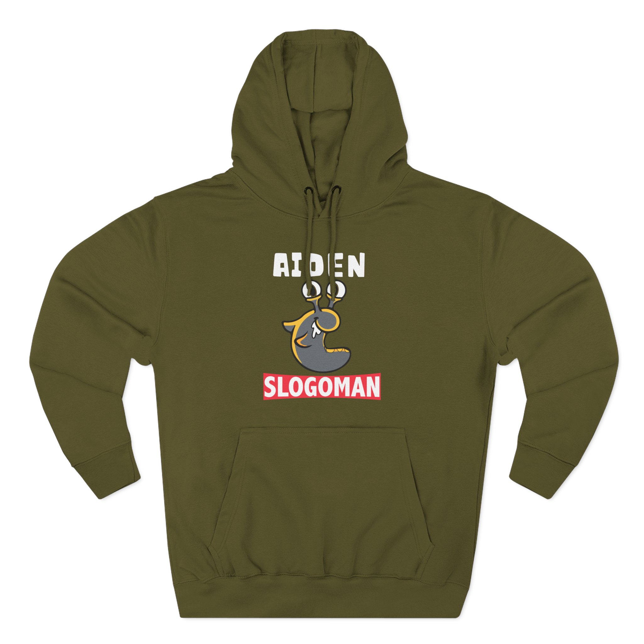 Aiden Slogoman Three-Panel Fleece Hoodie