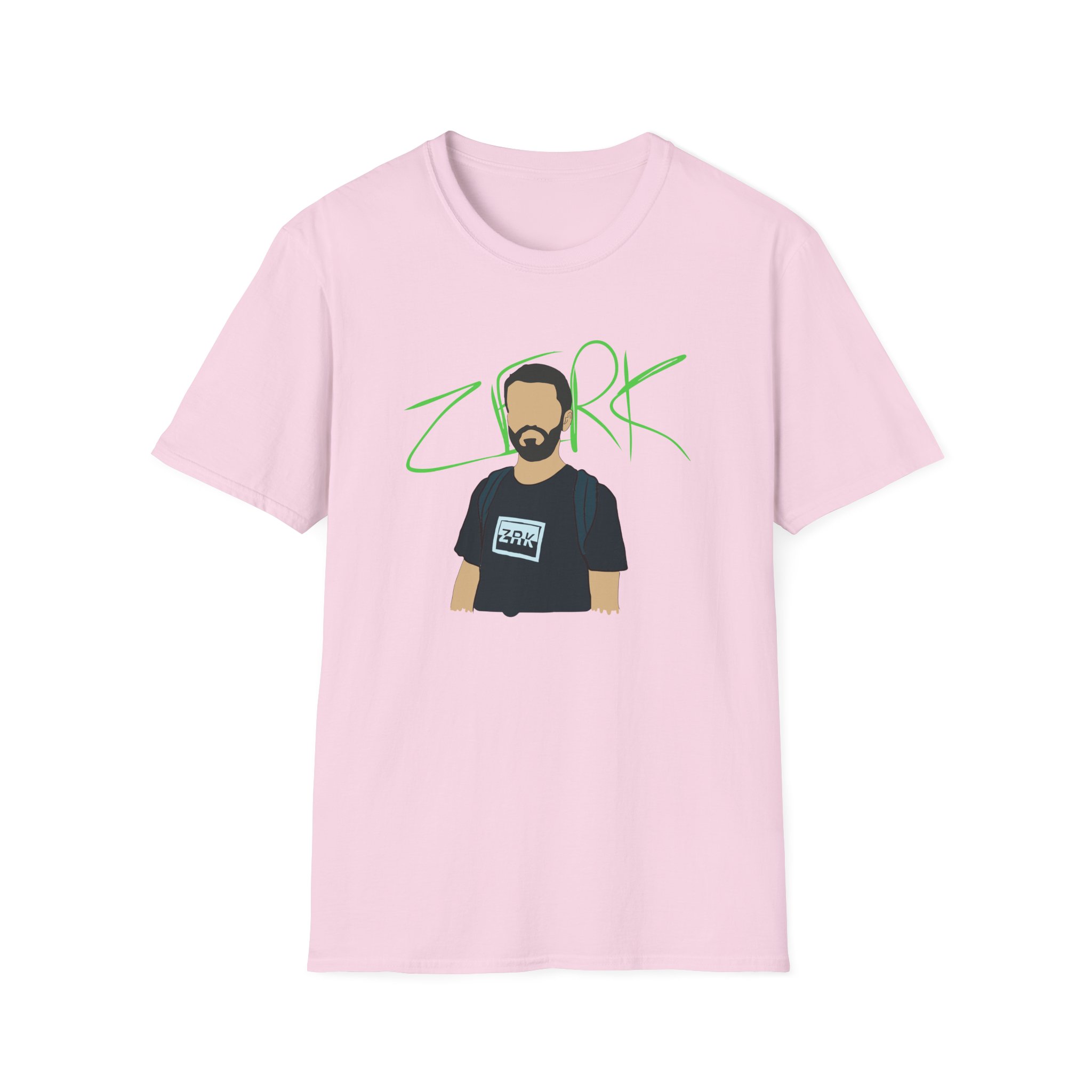 Zerkaa Profile Unisex Softstyle T-Shirt