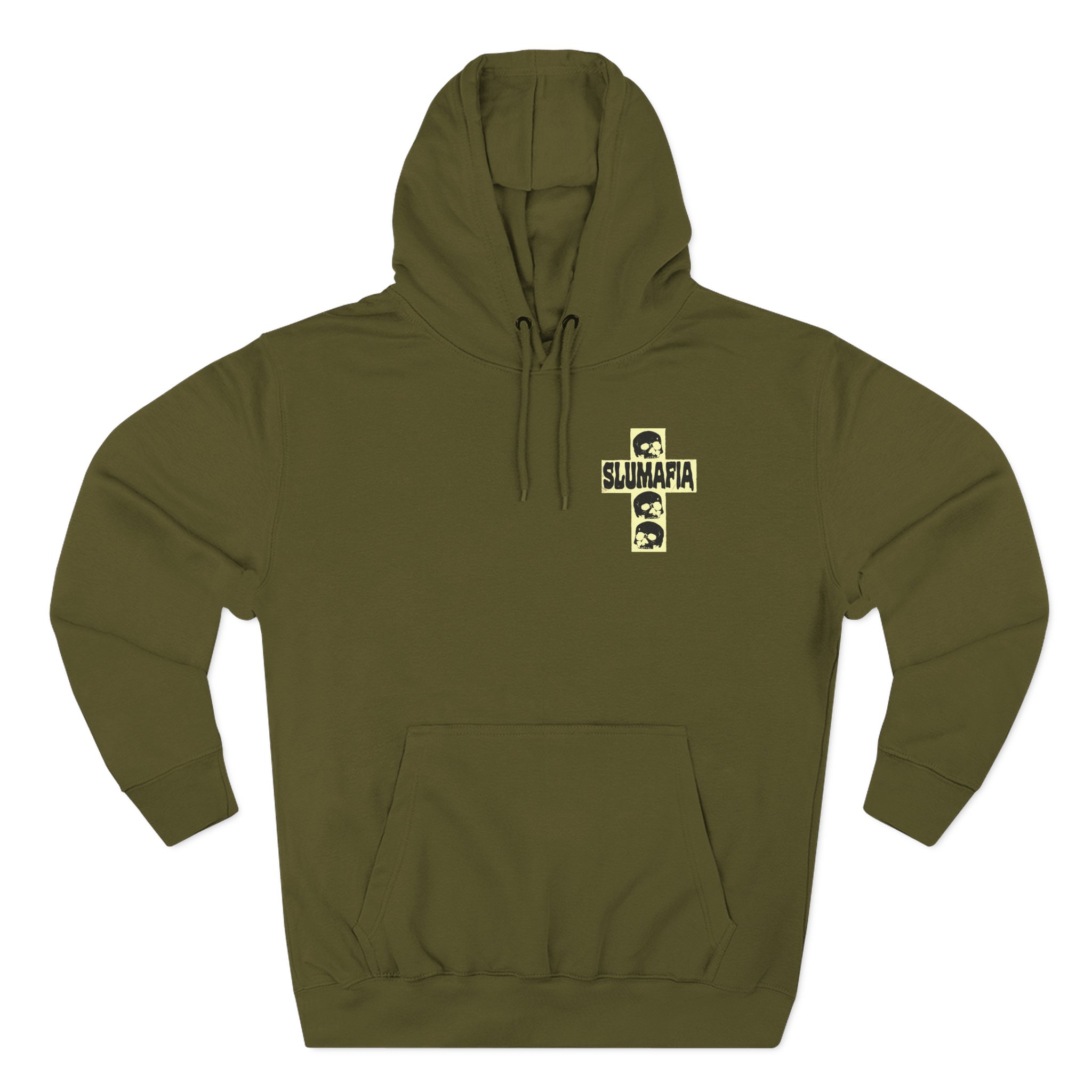 YM Three-Panel Fleece Hoodie