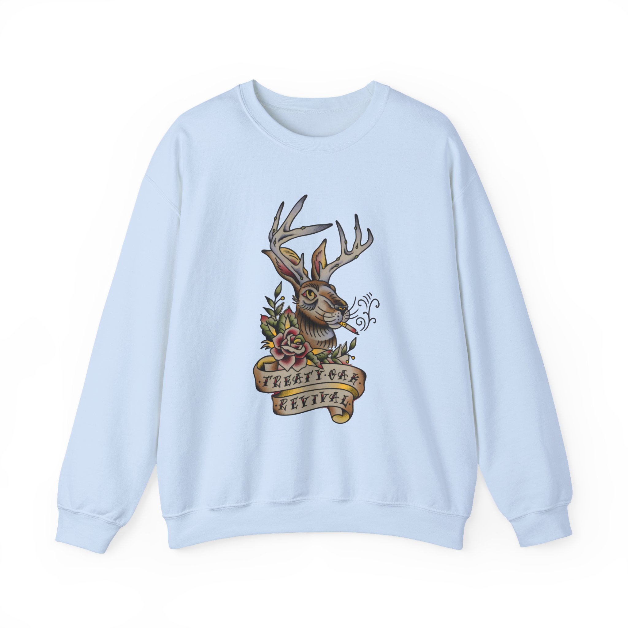 Treaty Oak Revival Jack Rabbit Unisex Heavy Blendâ„¢ Crewneck Sweatshirt