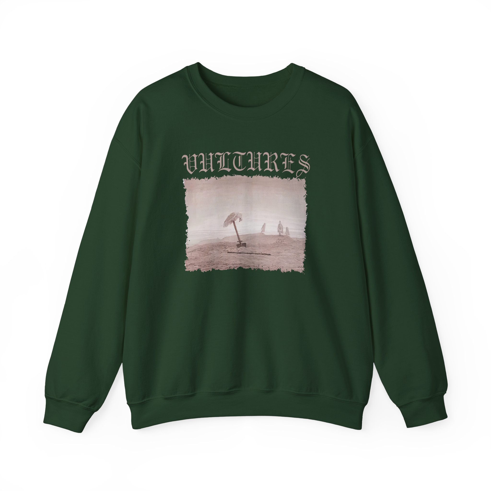 Vultures Inspired Album Unisex Heavy Blendâ„¢ Crewneck Sweatshirt