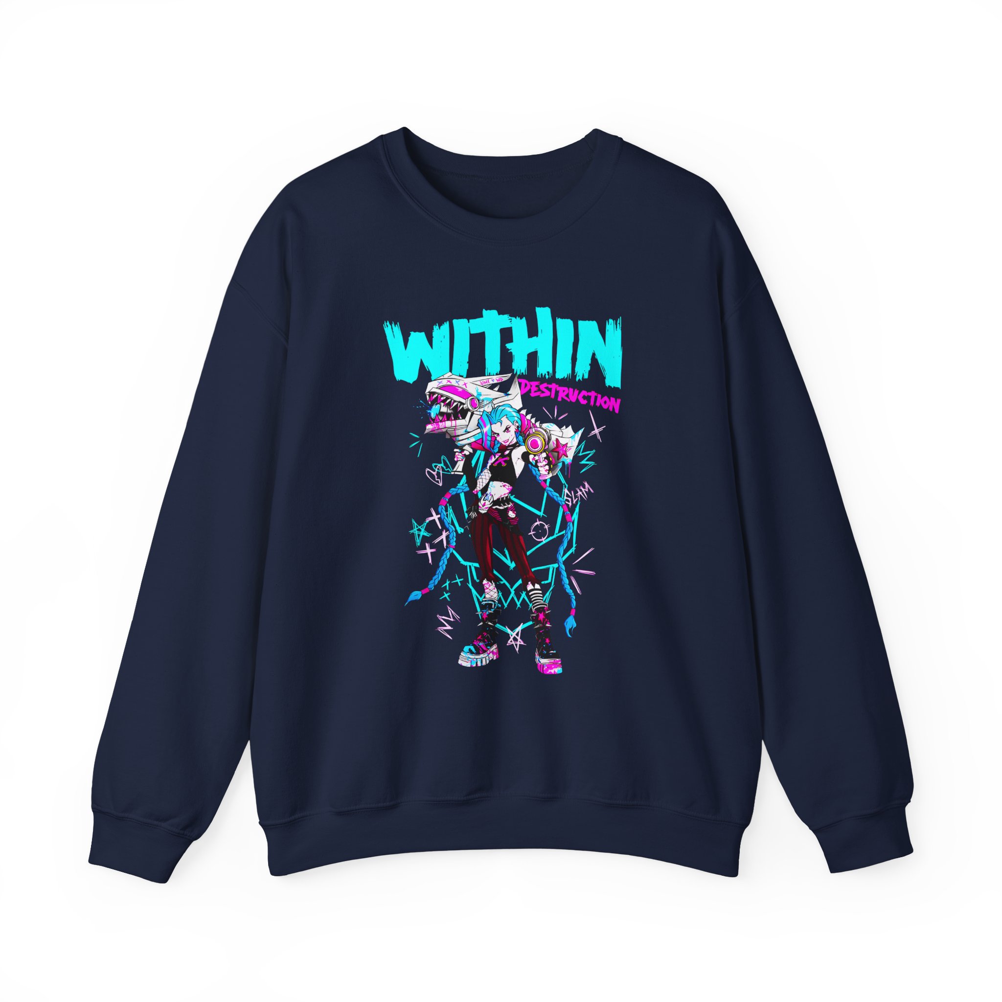 Within Destruction Arcane Unisex Heavy Blend Crewneck Sweatshirt