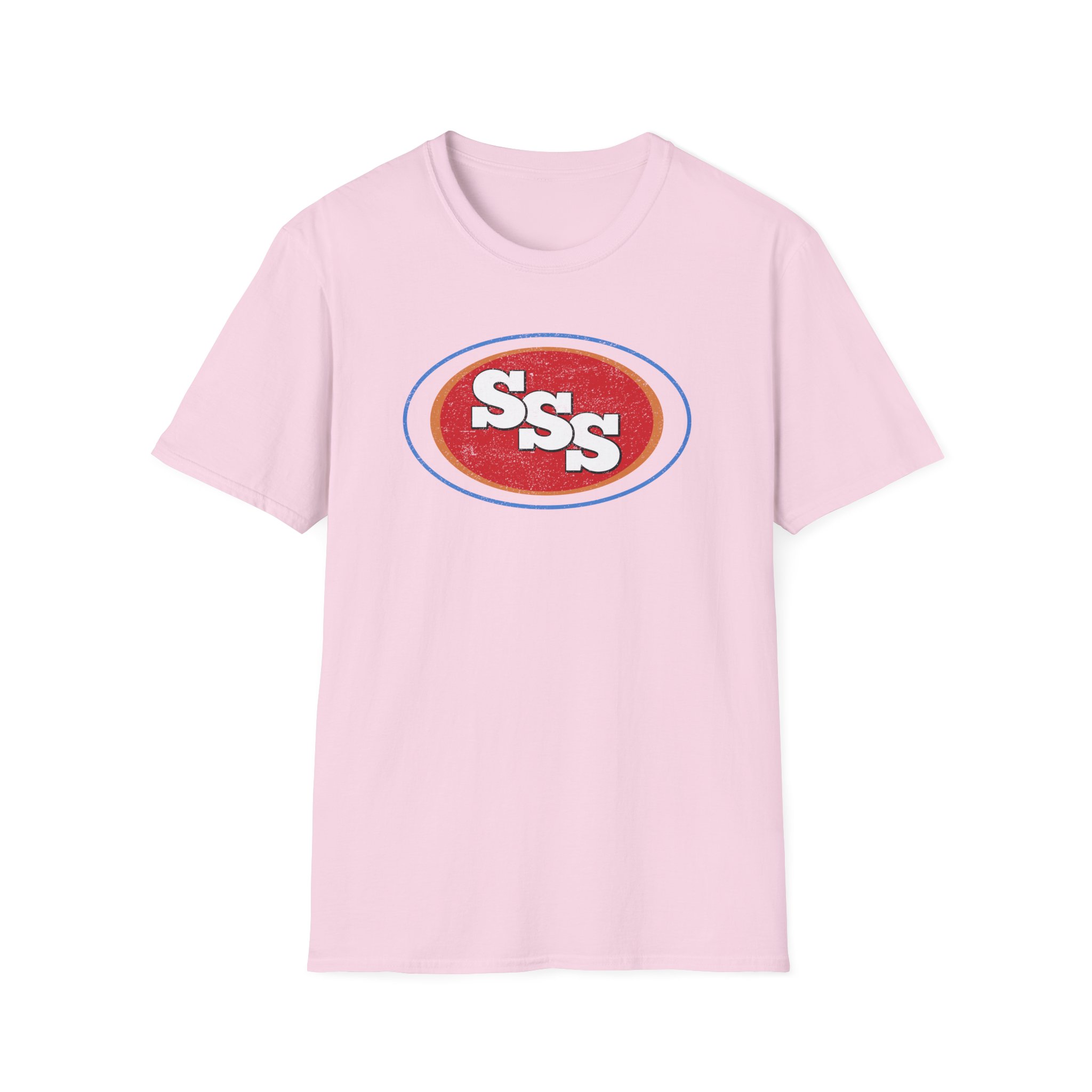 Seasick Steve Sss Oval Acid Unisex Softstyle T-Shirt