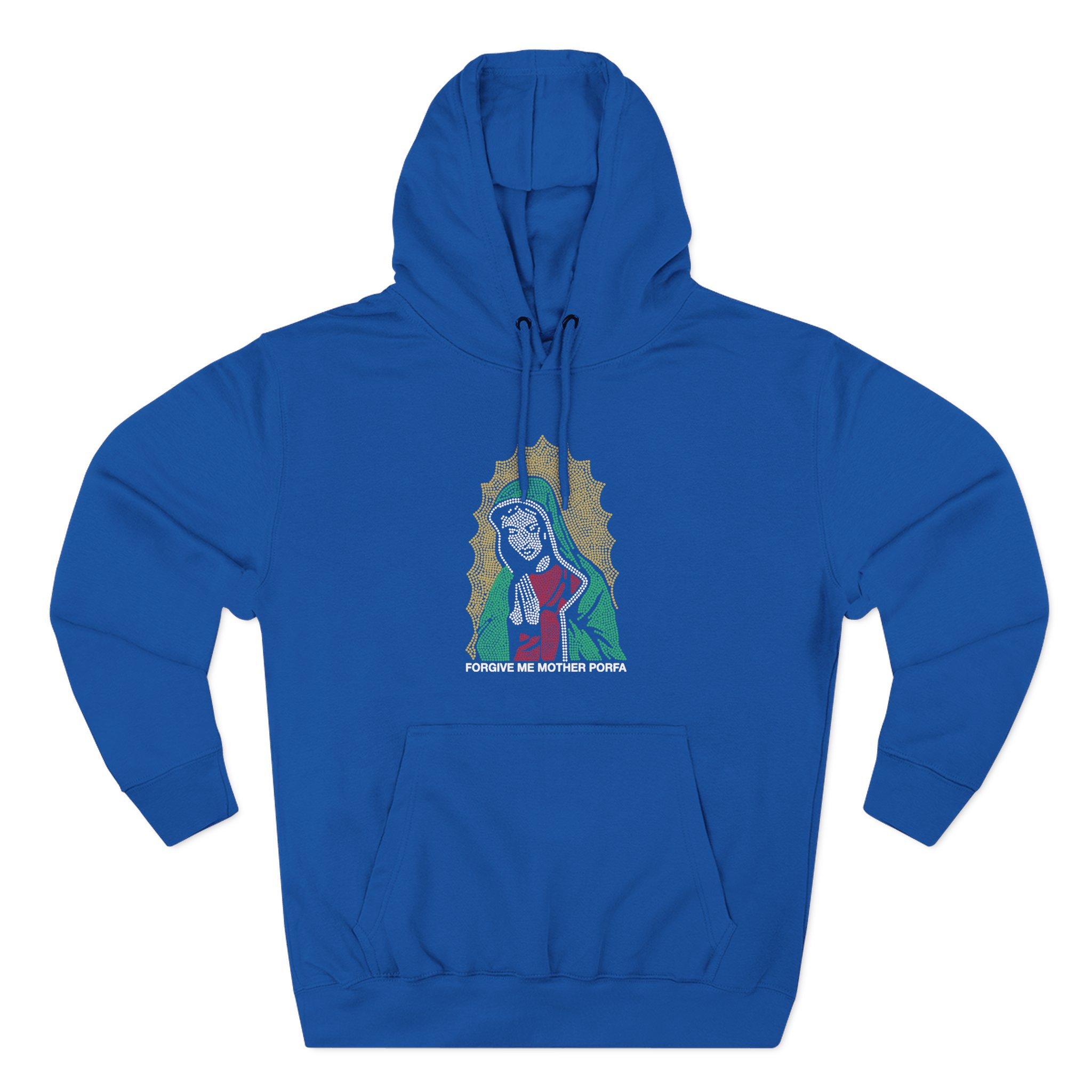 Porfa Forgive Me Mother Three-Panel Fleece Hoodie