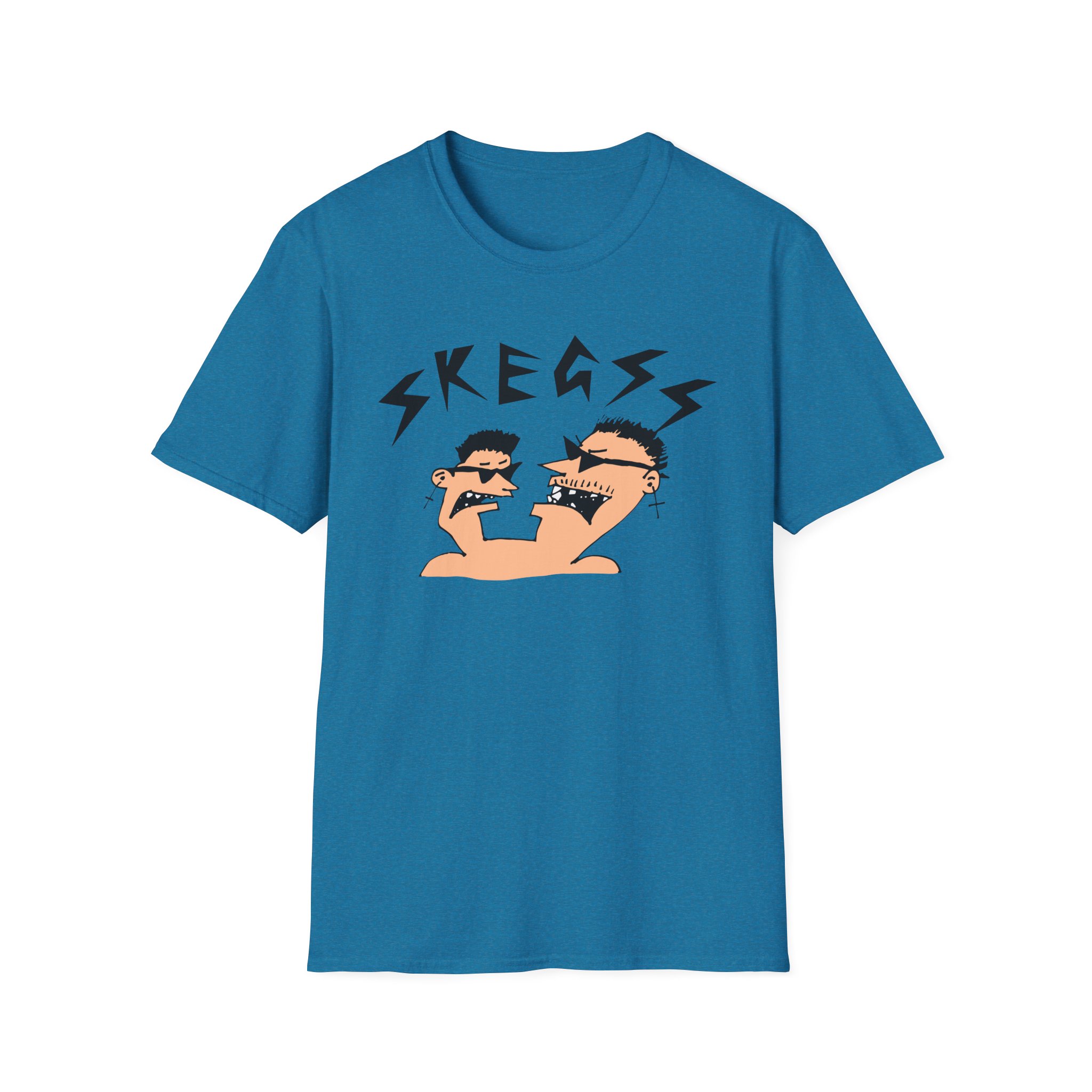 Skegss Two Heads Unisex Softstyle T-Shirt