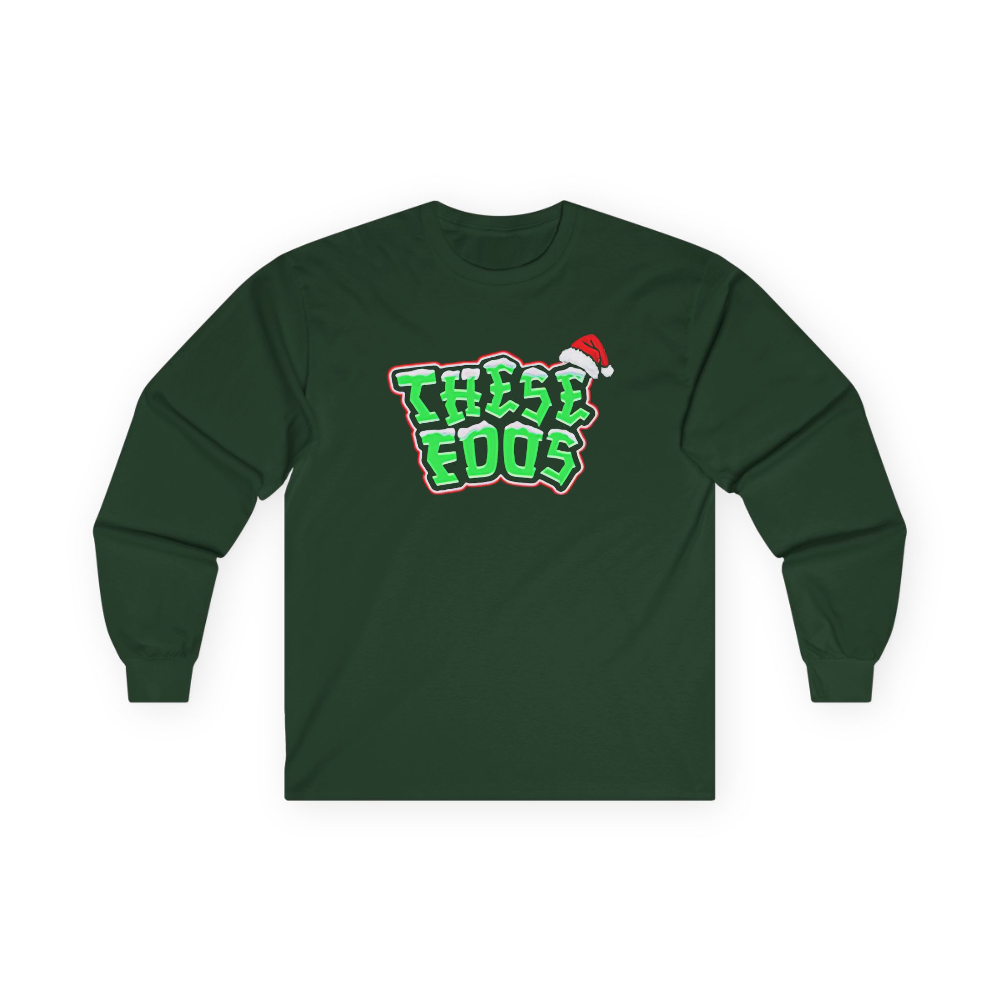 These Foos Lil Foo Santa Christmas Unisex Ultra Cotton Long Sleeve Tee