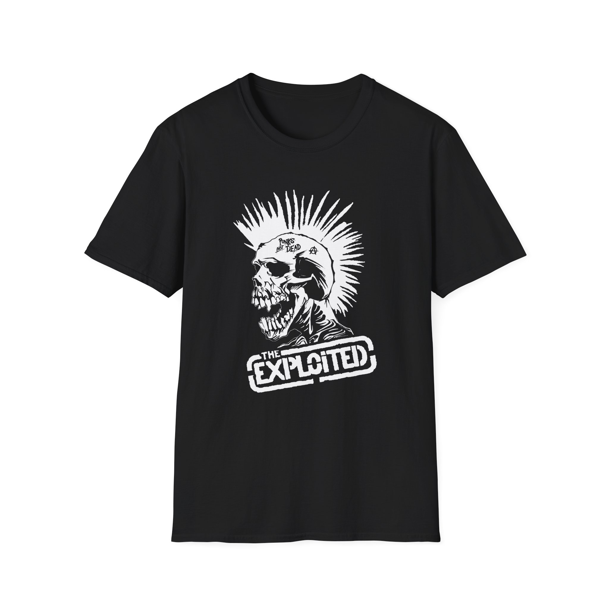 The Exploited Punk's Not Dead Unisex Softstyle T-Shirt