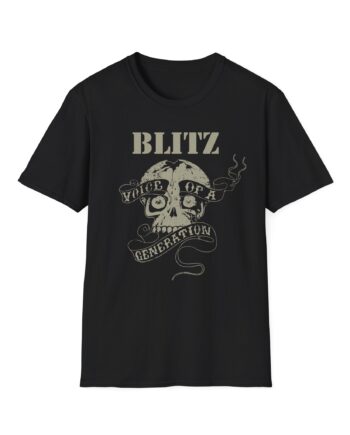 Blitz Voice Of A Generation Unisex Softstyle T-Shirt