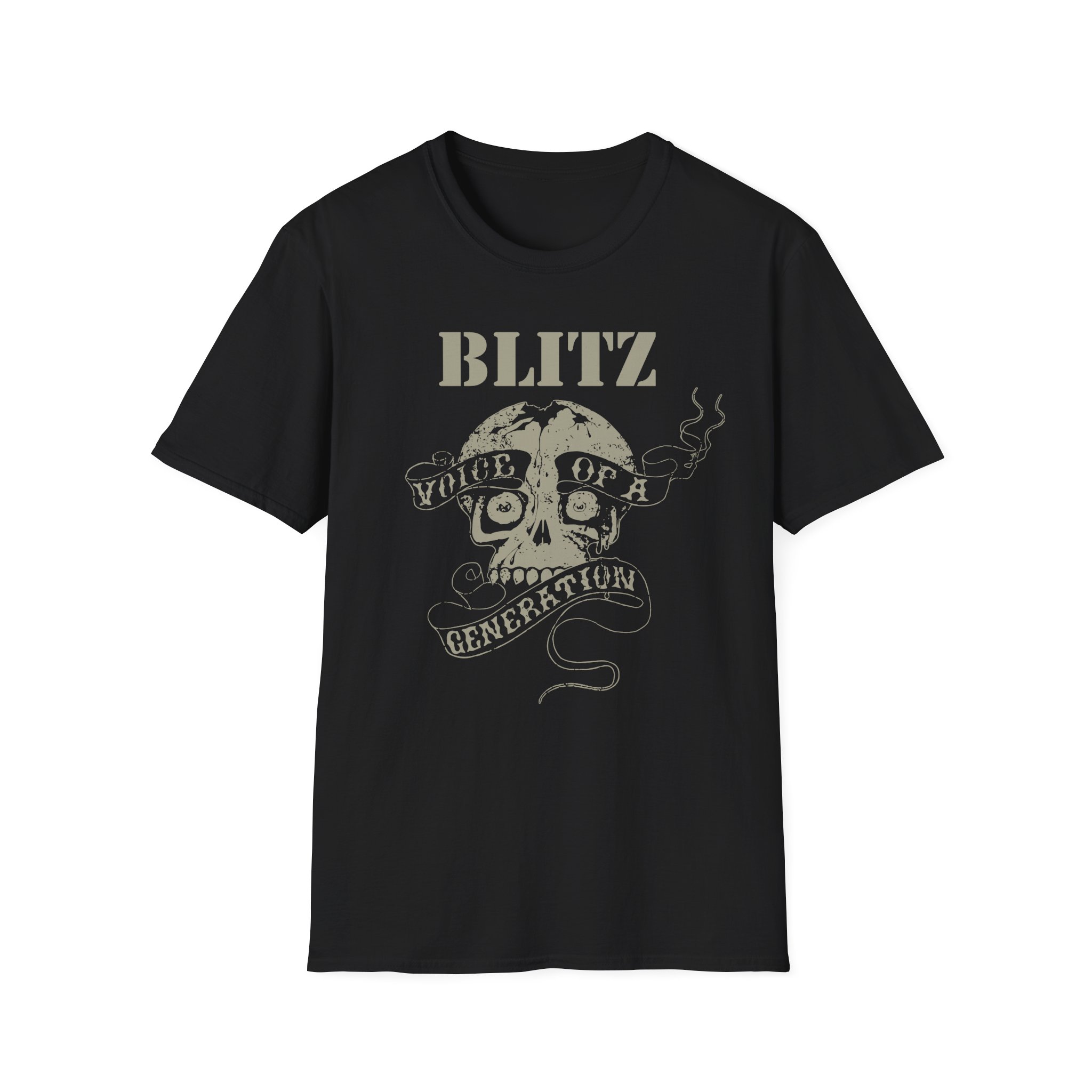 Blitz Voice Of A Generation Unisex Softstyle T-Shirt