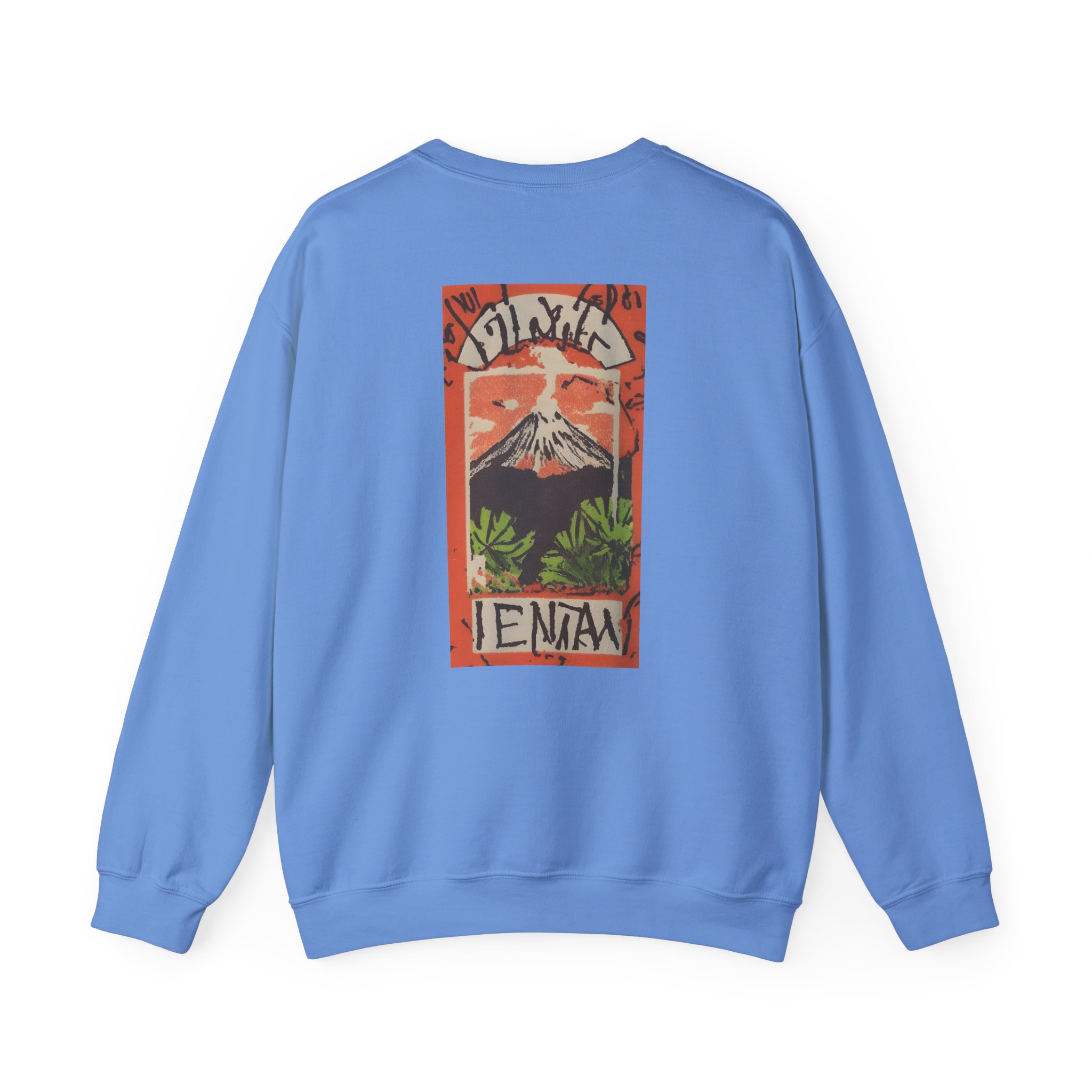 Jungle Volcano Art Unisex Heavy Blendâ„¢ Crewneck Sweatshirt