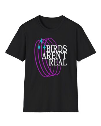 Birds Arent Real Unisex Softstyle T-Shirt
