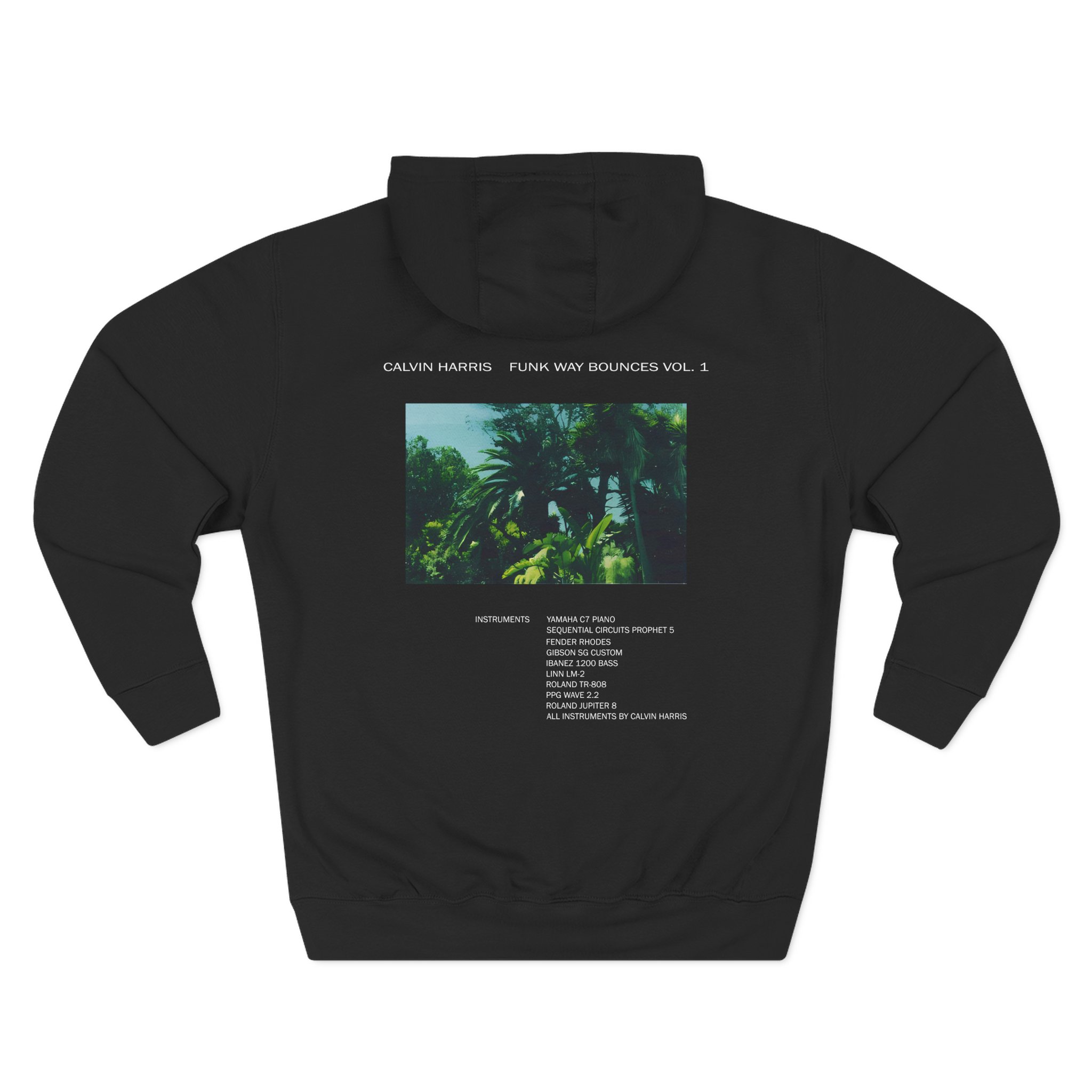 Calvin Harris Slide Three-Panel Fleece Hoodie