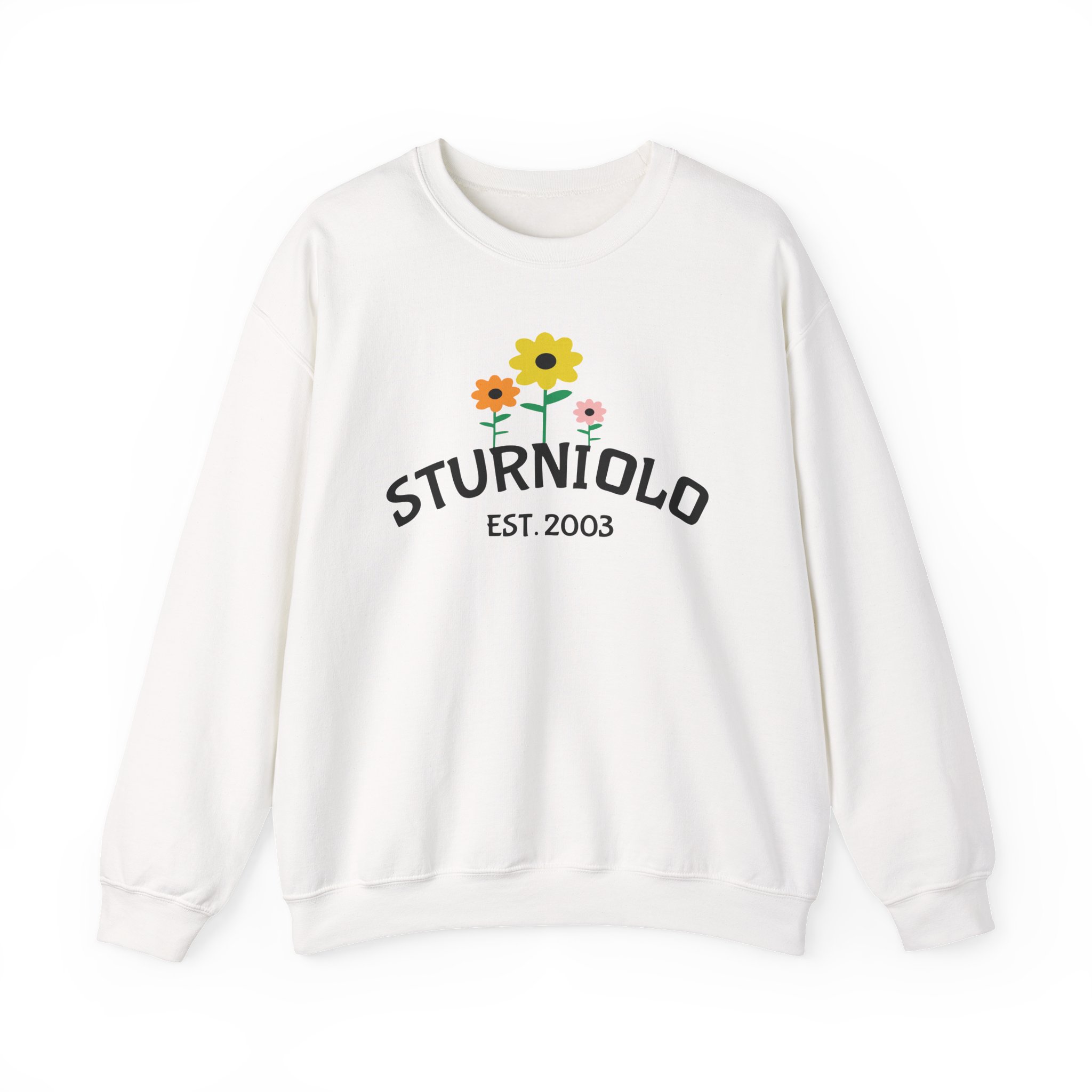Sturniolo Flower Unisex Heavy Blendâ„¢ Crewneck Sweatshirt