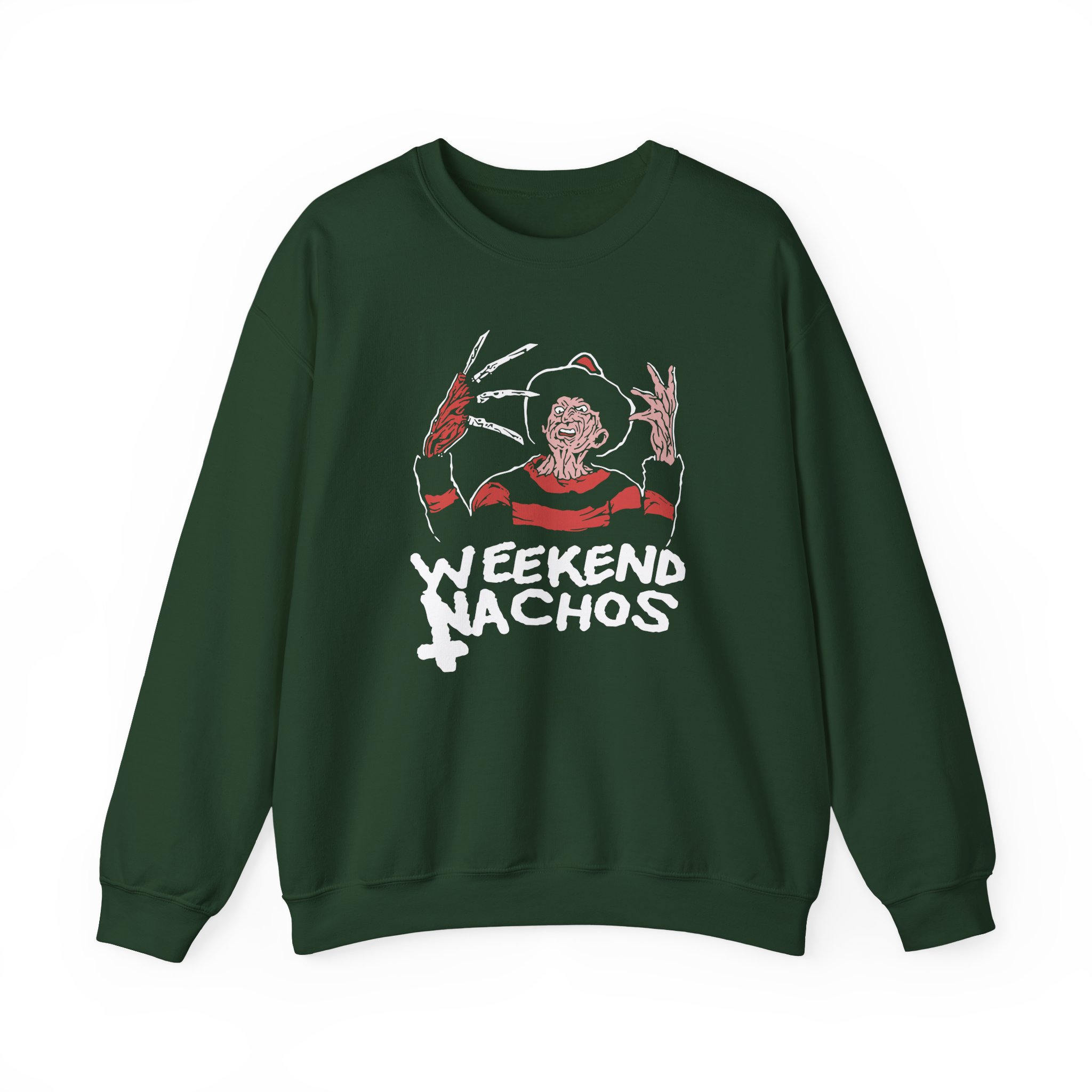 Weekend Nachos Freddy Unisex Heavy Blendâ„¢ Crewneck Sweatshirt