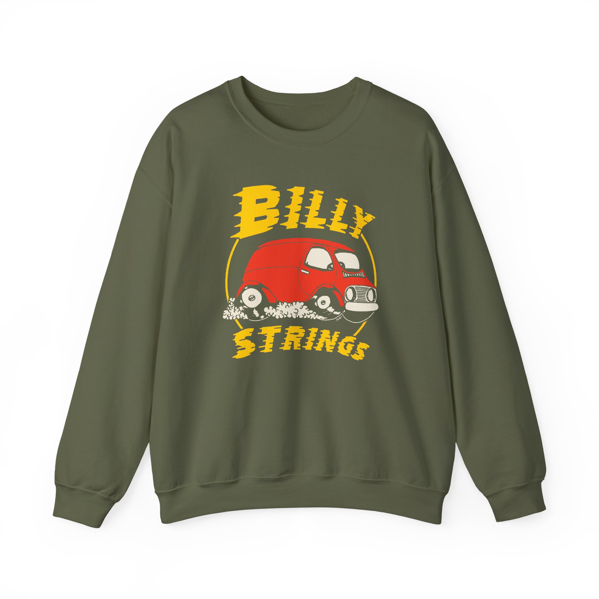 Billy Strings Van Unisex Heavy Blendâ„¢ Crewneck Sweatshirt