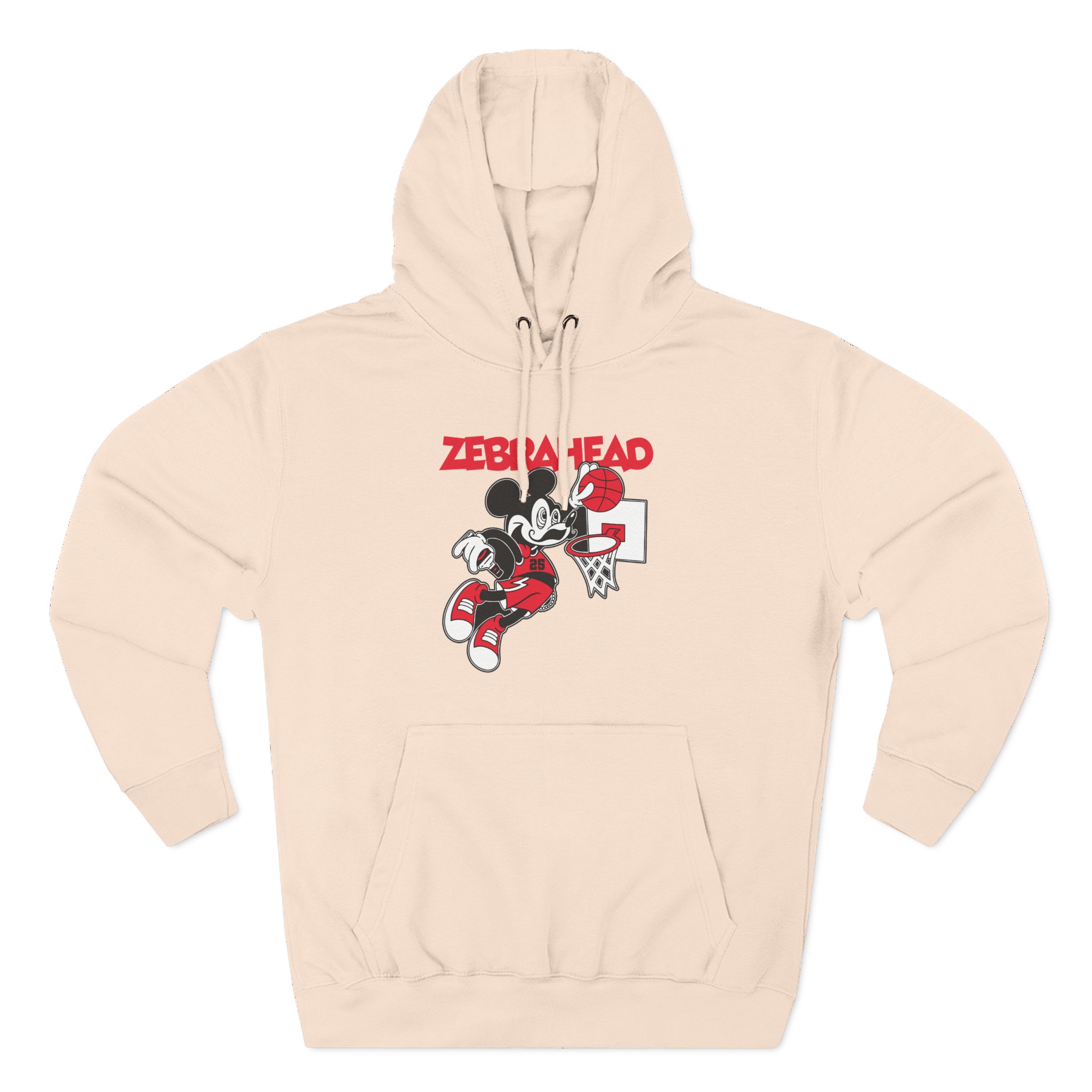 Zebrahead Mickey Three-Panel Fleece Hoodie