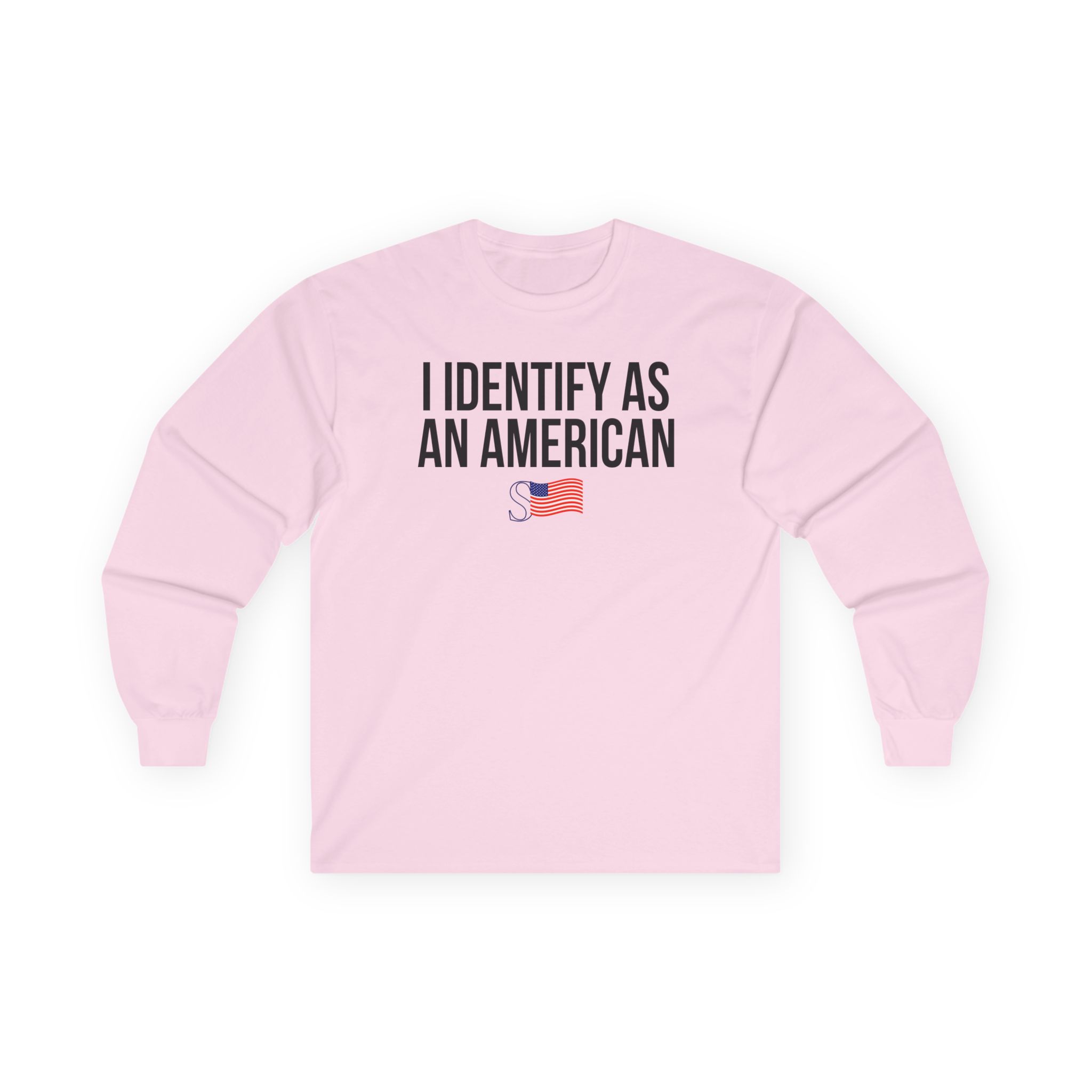 Sean Strickland I Identify as an American Unisex Ultra Cotton Long Sleeve Tee