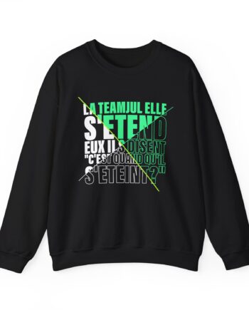 Jul C'est Quand Qu'il S'étein Unisex Heavy Blend™ Crewneck Sweatshirt