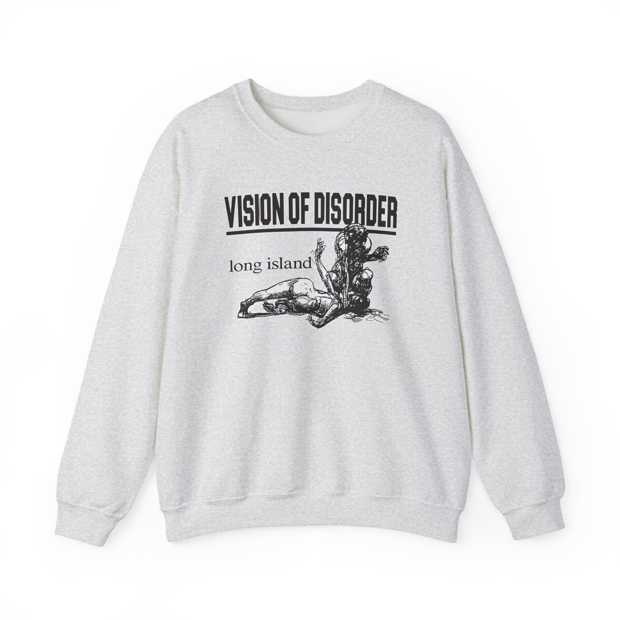 Vision of Disorder long island Unisex Heavy Blendâ„¢ Crewneck Sweatshirt