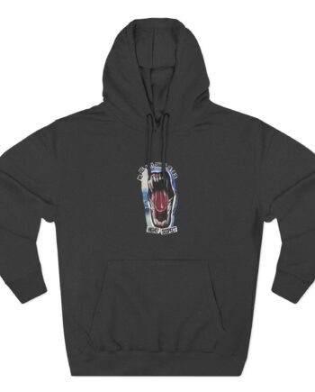 Highly Suspect the Blue-eyed Devil Three-panel Fleece Hoodie