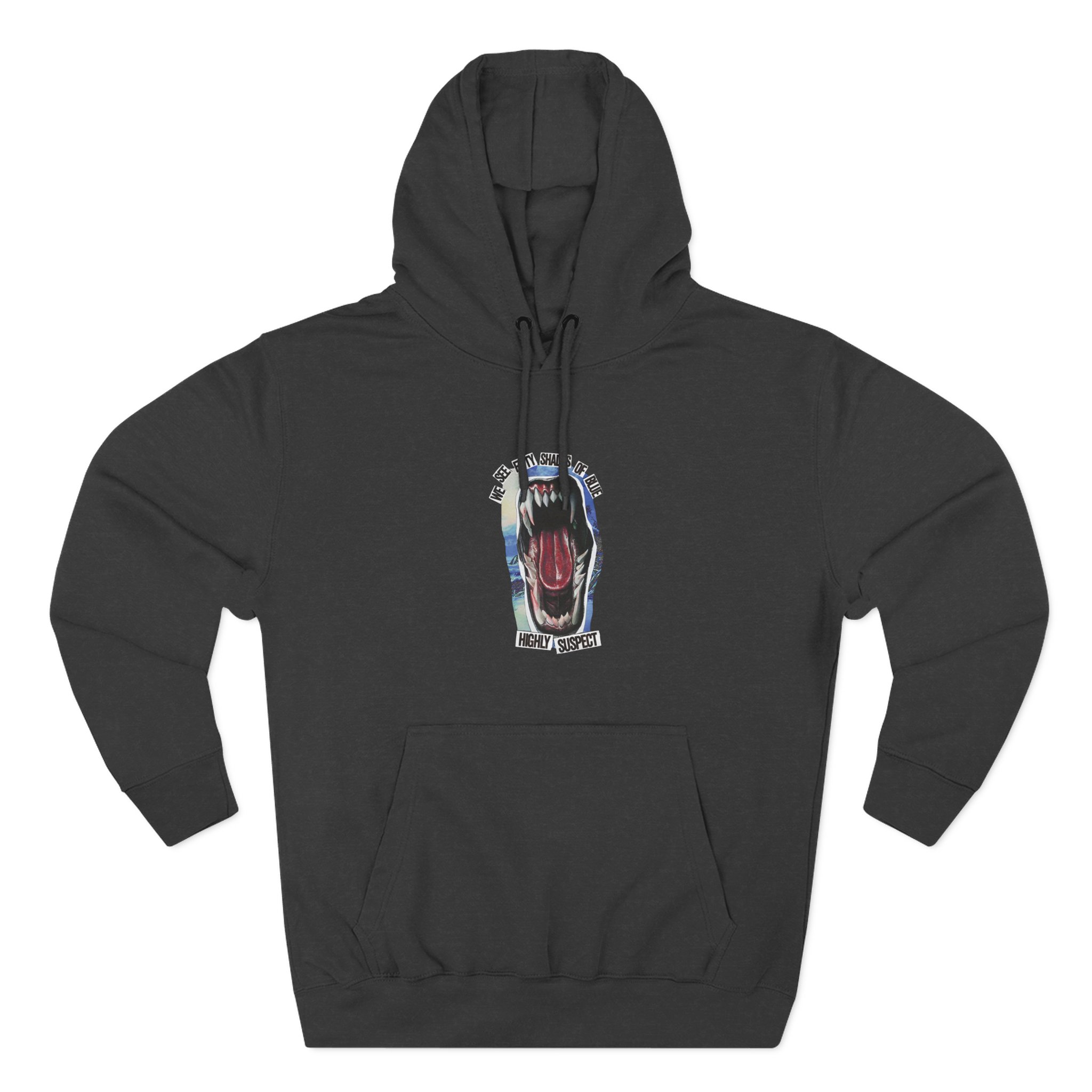 Highly Suspect the Blue-eyed Devil Three-panel Fleece Hoodie