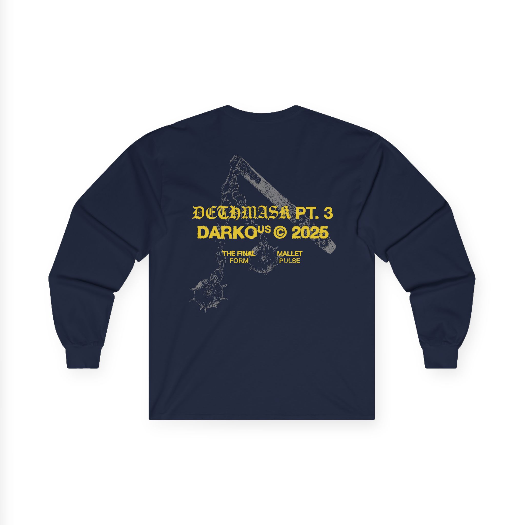 Darko Mallet Hooded Unisex Ultra Cotton Long Sleeve Tee