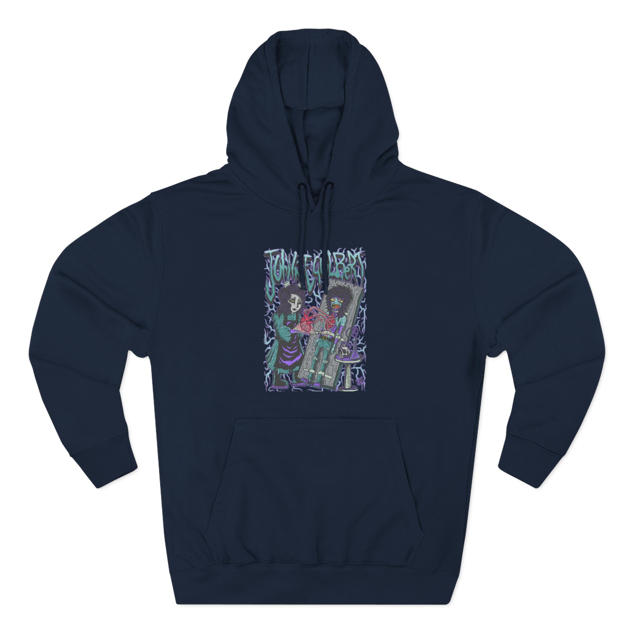 Jake & Johnnie if Looks Could Kill Three-Panel Fleece Hoodie