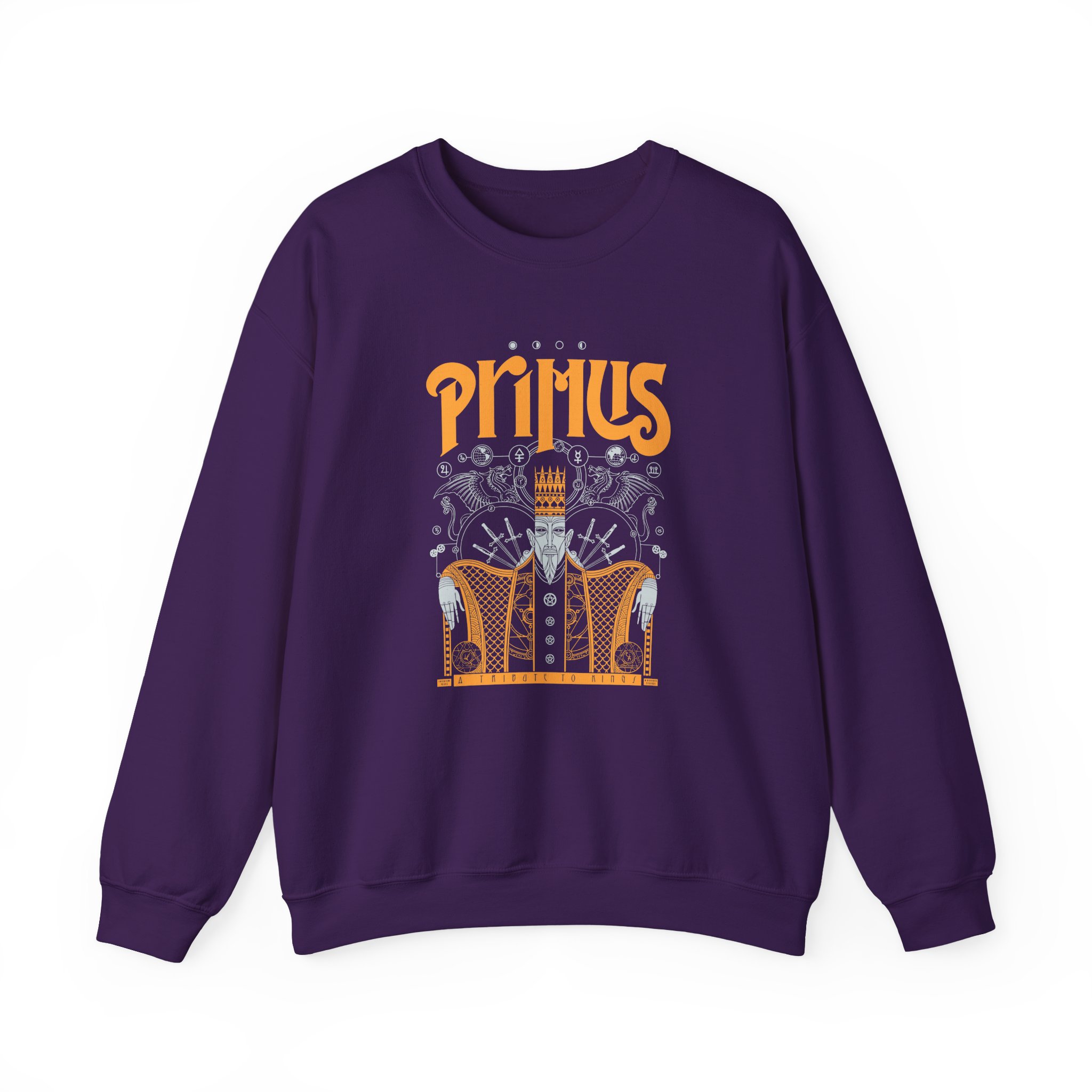 Primus Sword King Tour Unisex Heavy Blendâ„¢ Crewneck Sweatshirt
