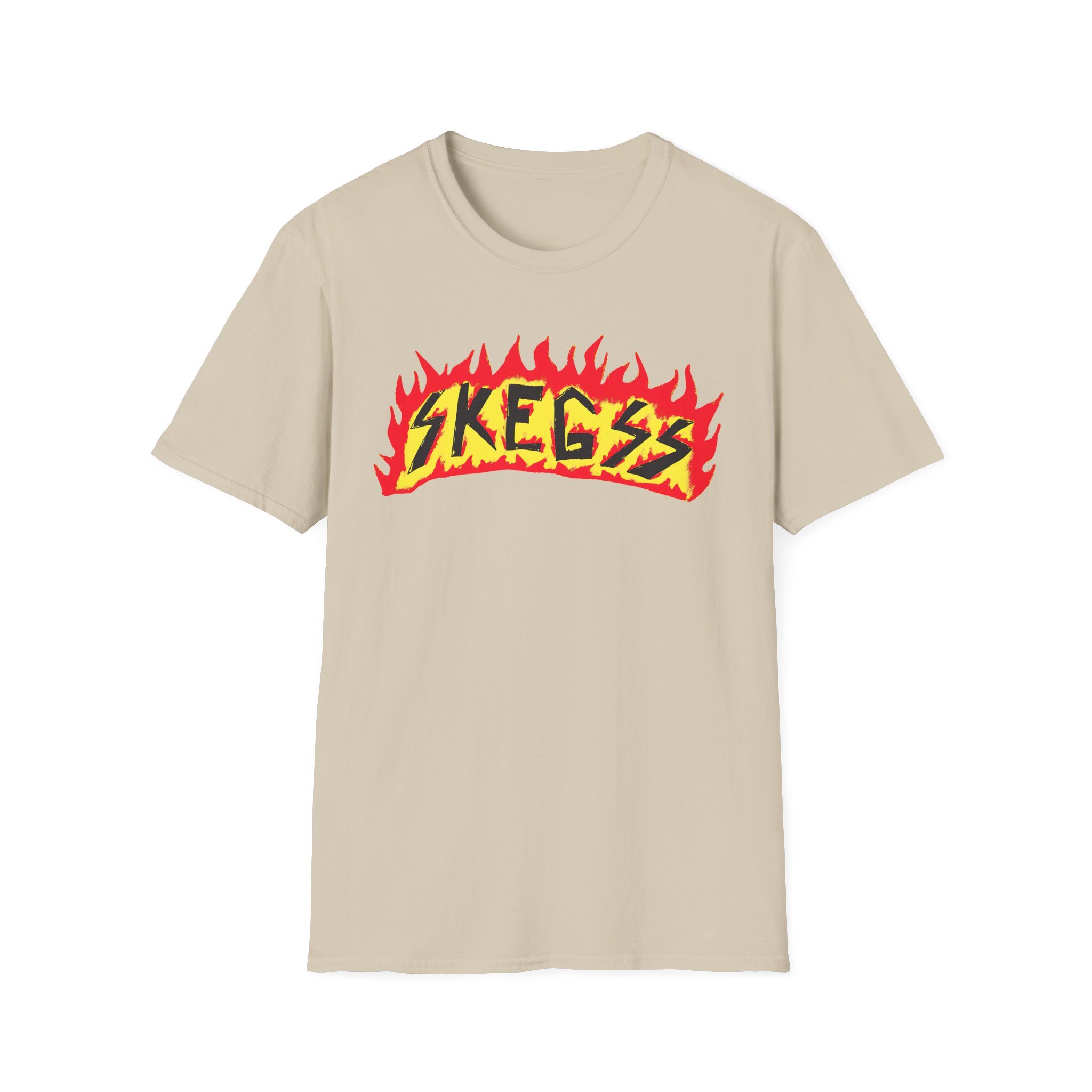 Skegss Flame Logo Unisex Softstyle T-Shirt