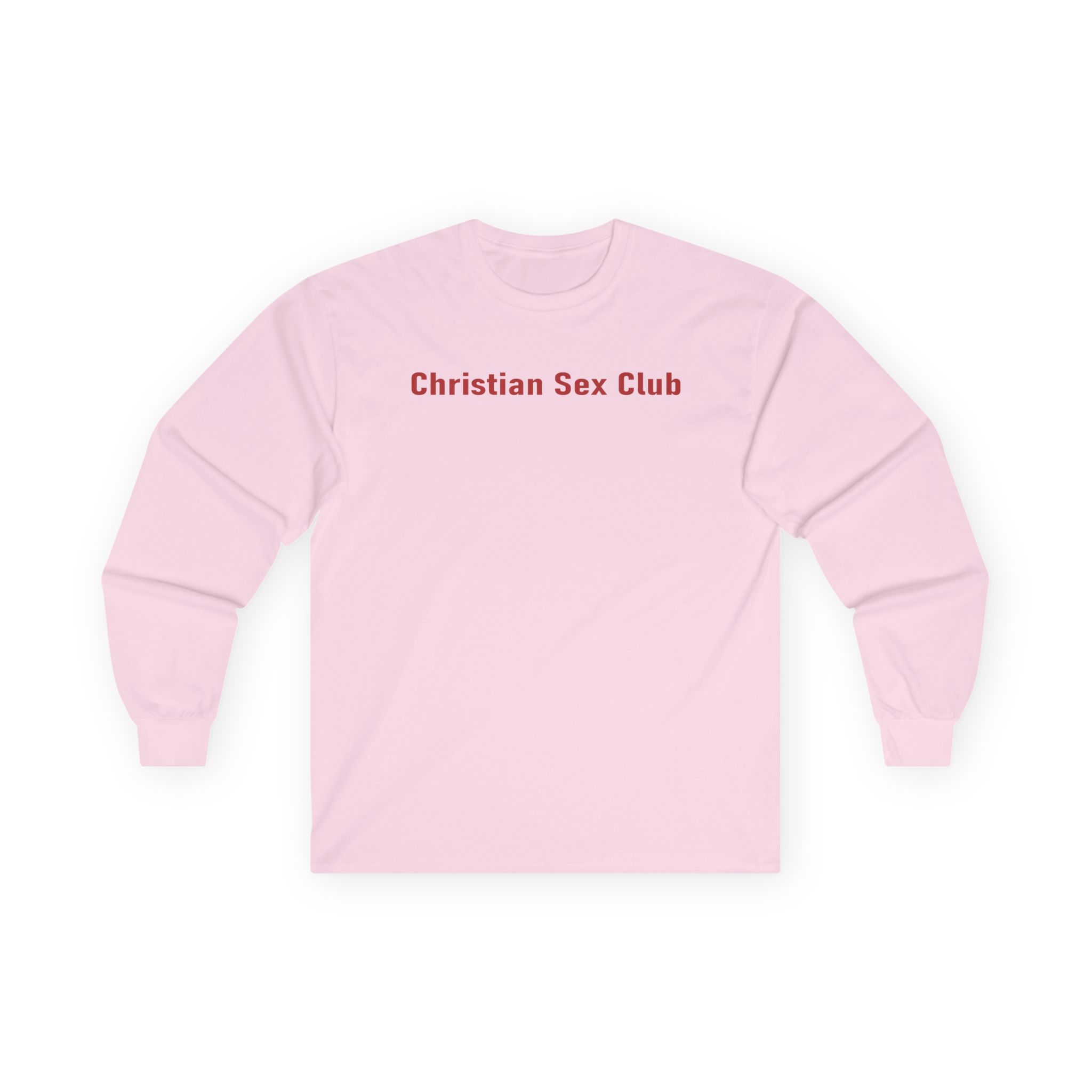 Saint Jhn Christian Sex Club Essentia Unisex Ultra Cotton Long Sleeve Tee
