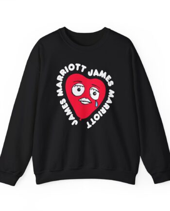 James Marriott Are We There Yet Heart Unisex Heavy Blend™ Crewneck Sweatshirt