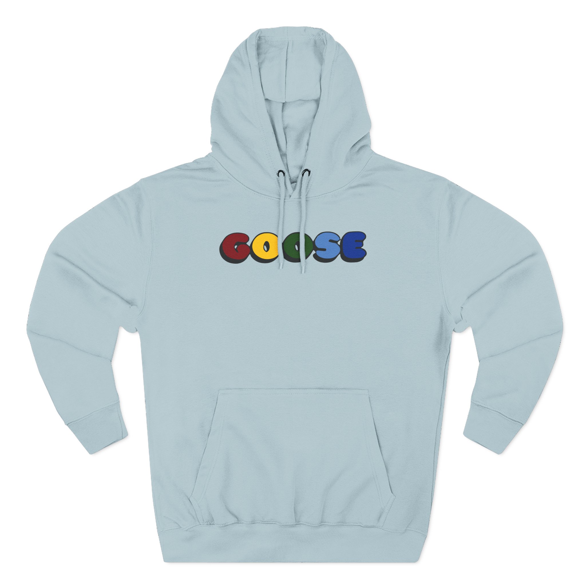 Goose Three-Panel Fleece Hoodie