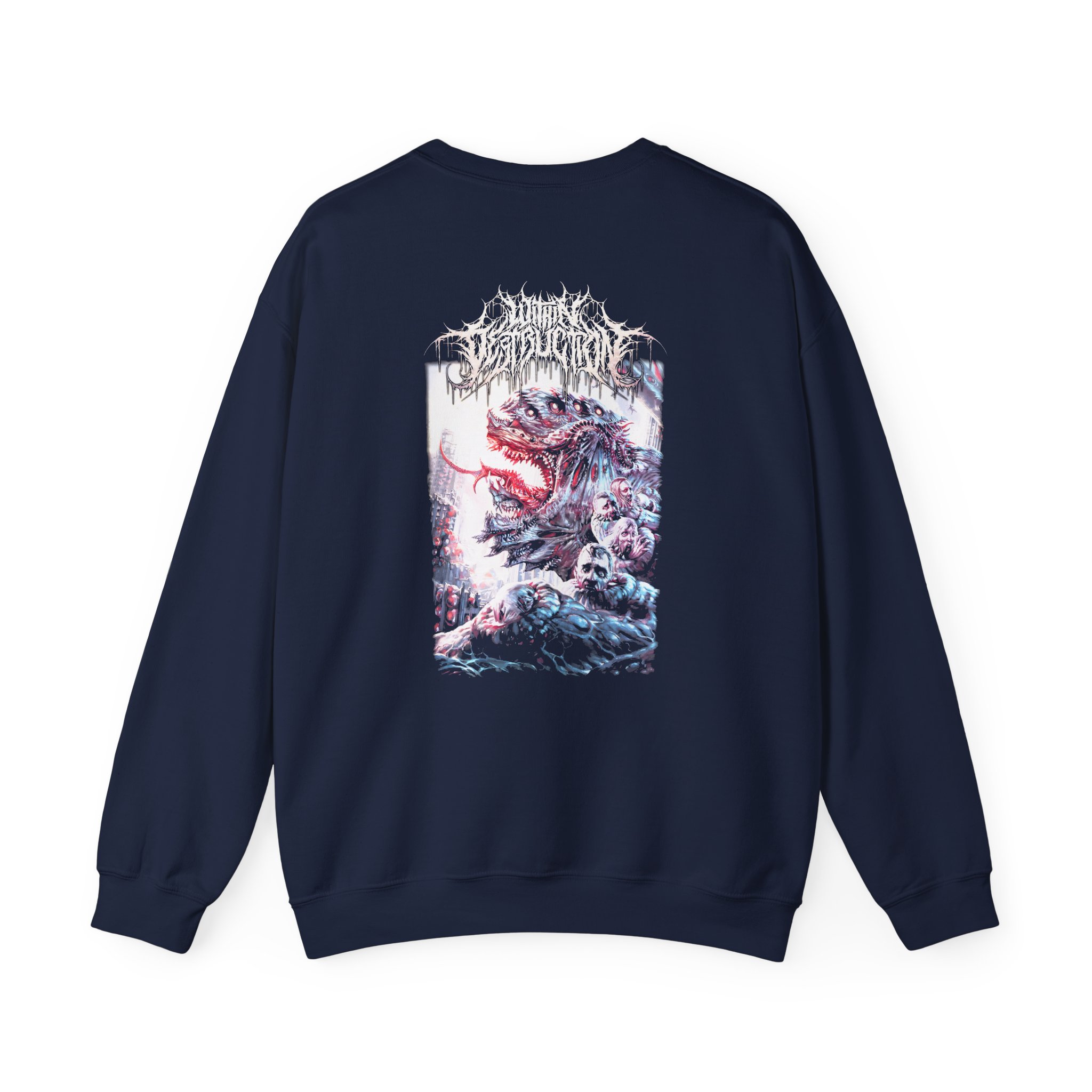 Within Destruction Deathwish Unisex Heavy Blend Crewneck Sweatshirt