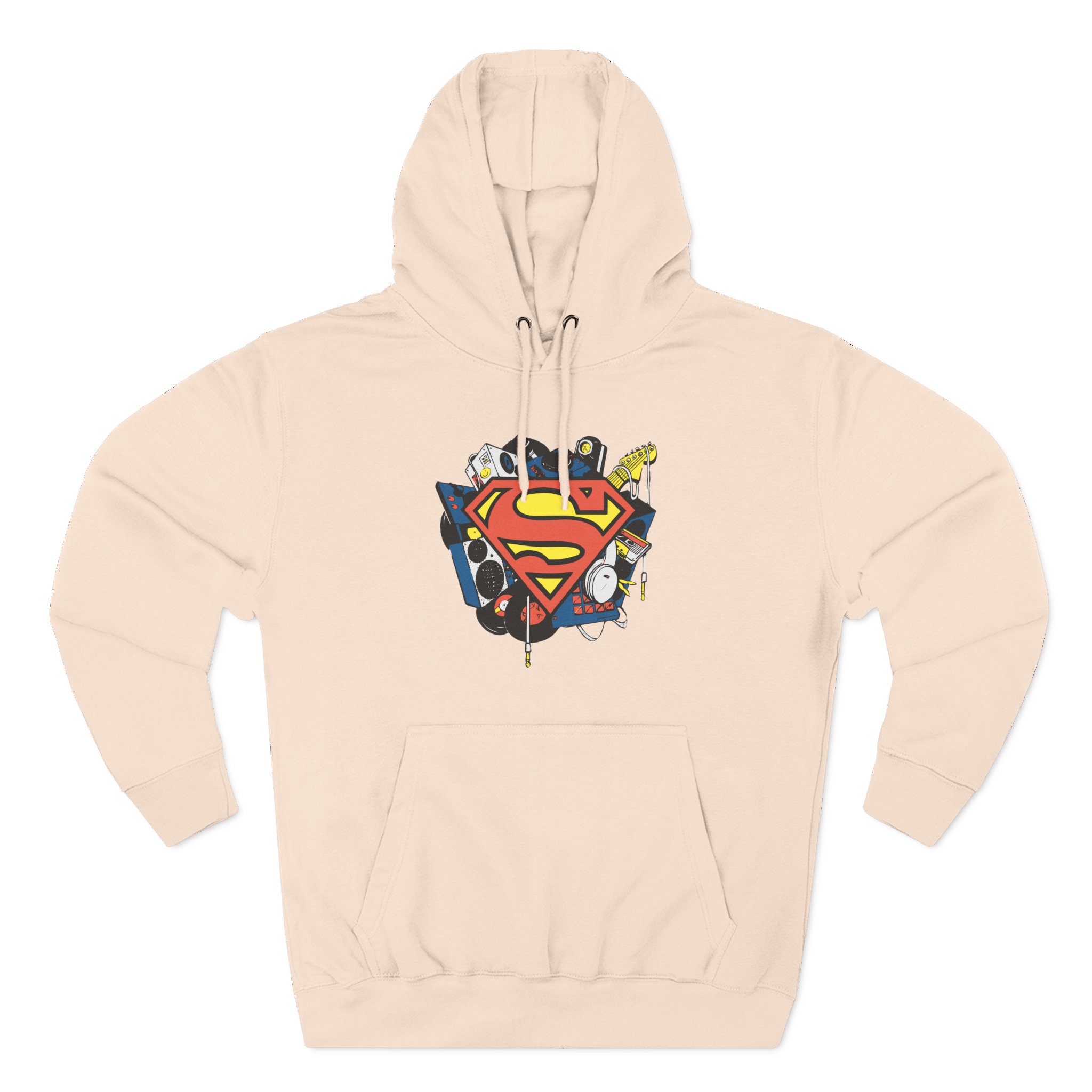 Kaskade X Superman Musician Three-Panel Fleece Hoodie