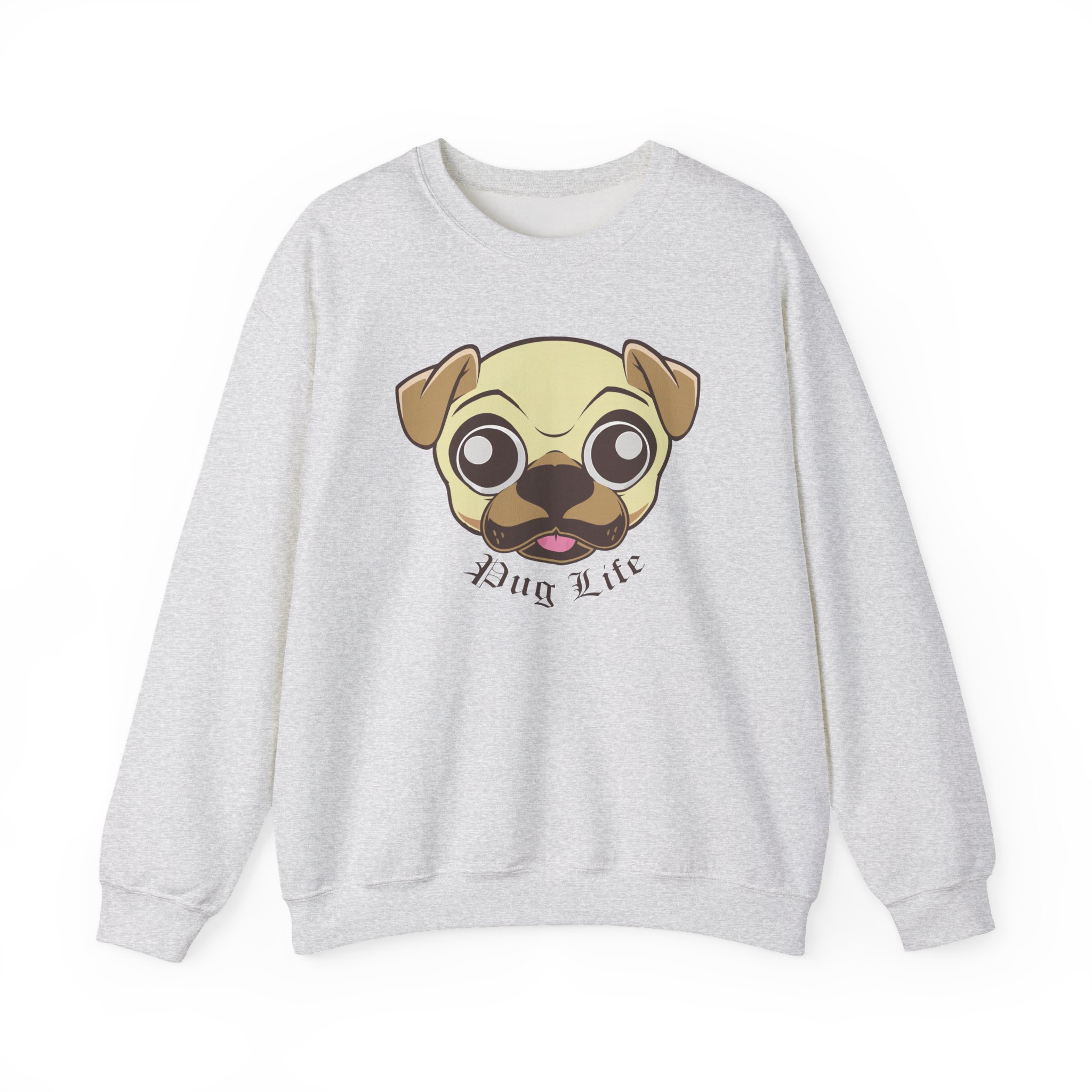 Morgz Pug Life Unisex Heavy Blendâ„¢ Crewneck Sweatshirt