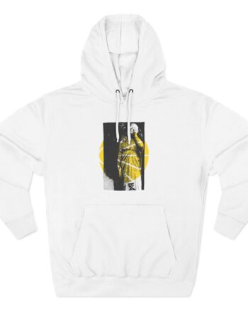 Pianos Become the Teeth Statue Three-Panel Fleece Hoodie