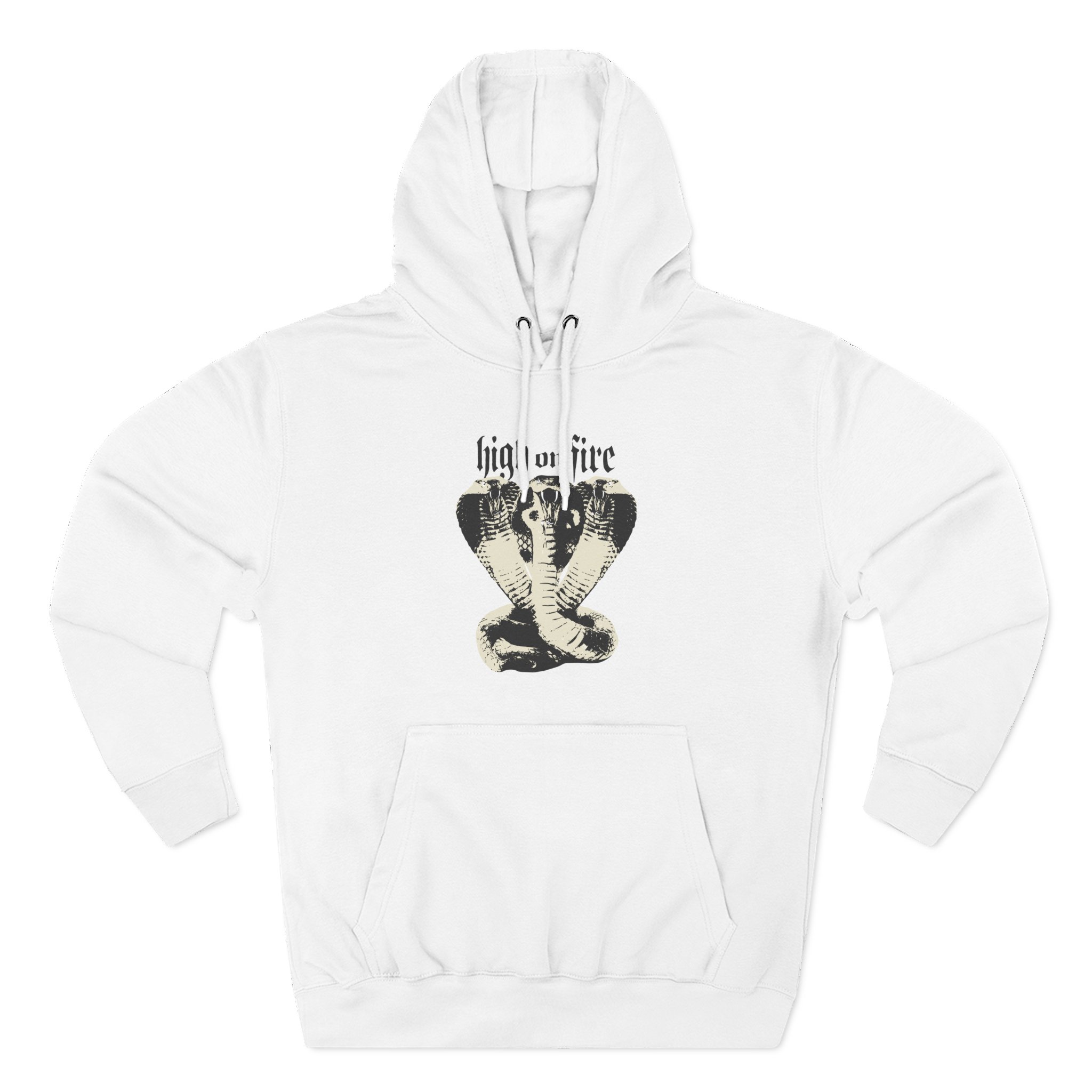 High on Fire Branca Snakes Three-Panel Fleece Hoodie