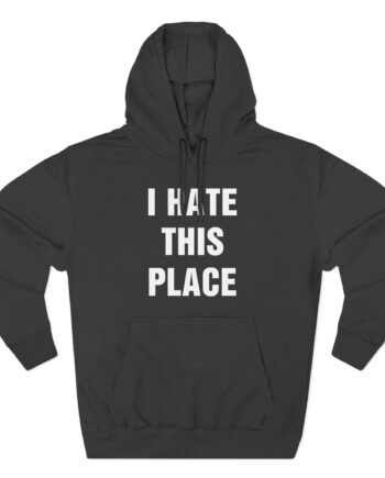 Hot Water Music I Hate This Place Three-Panel Fleece Hoodie