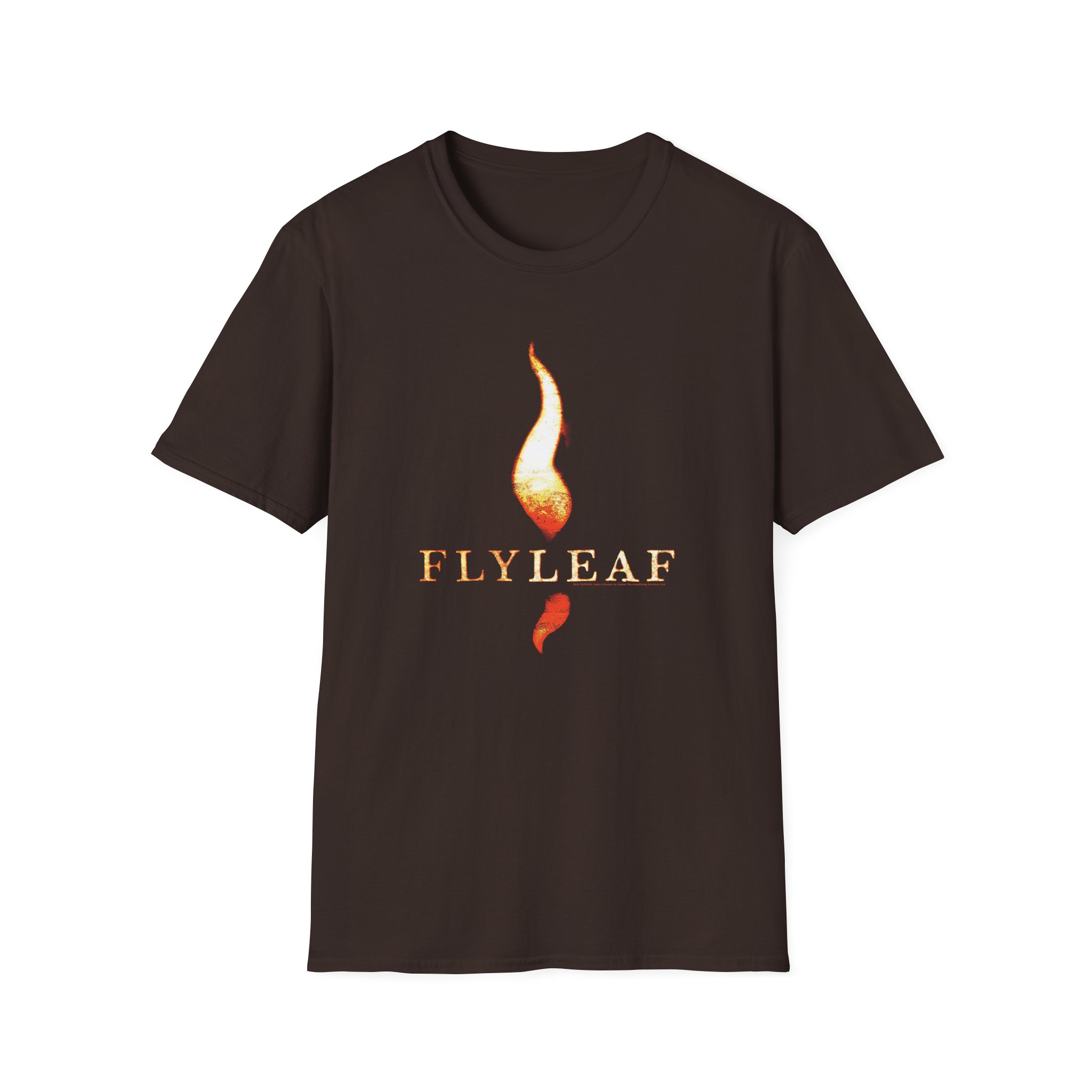 Flyleaf Flame Logo Unisex Softstyle T-Shirt