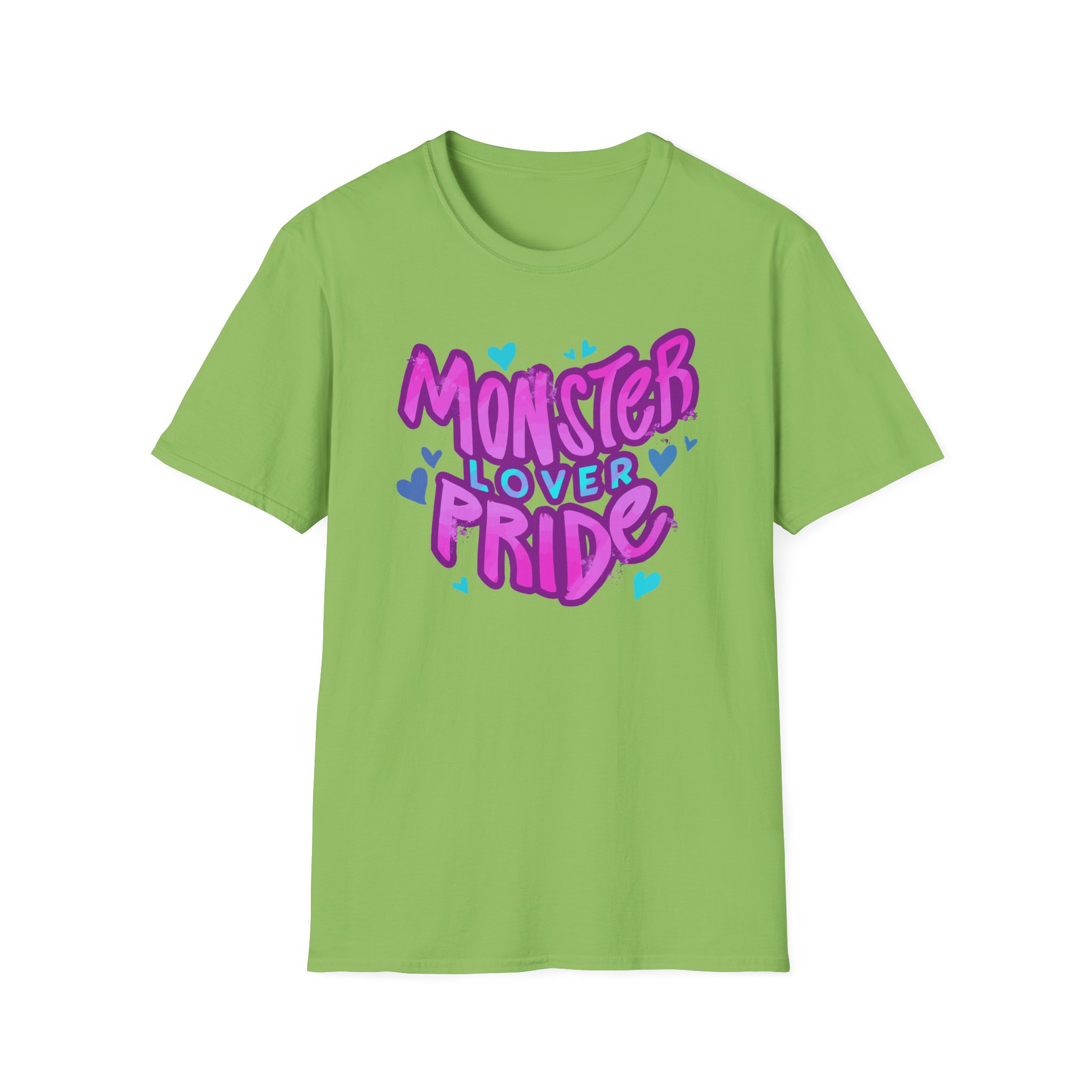 Vivziepop Monster Lover Pride Unisex Softstyle T-Shirt
