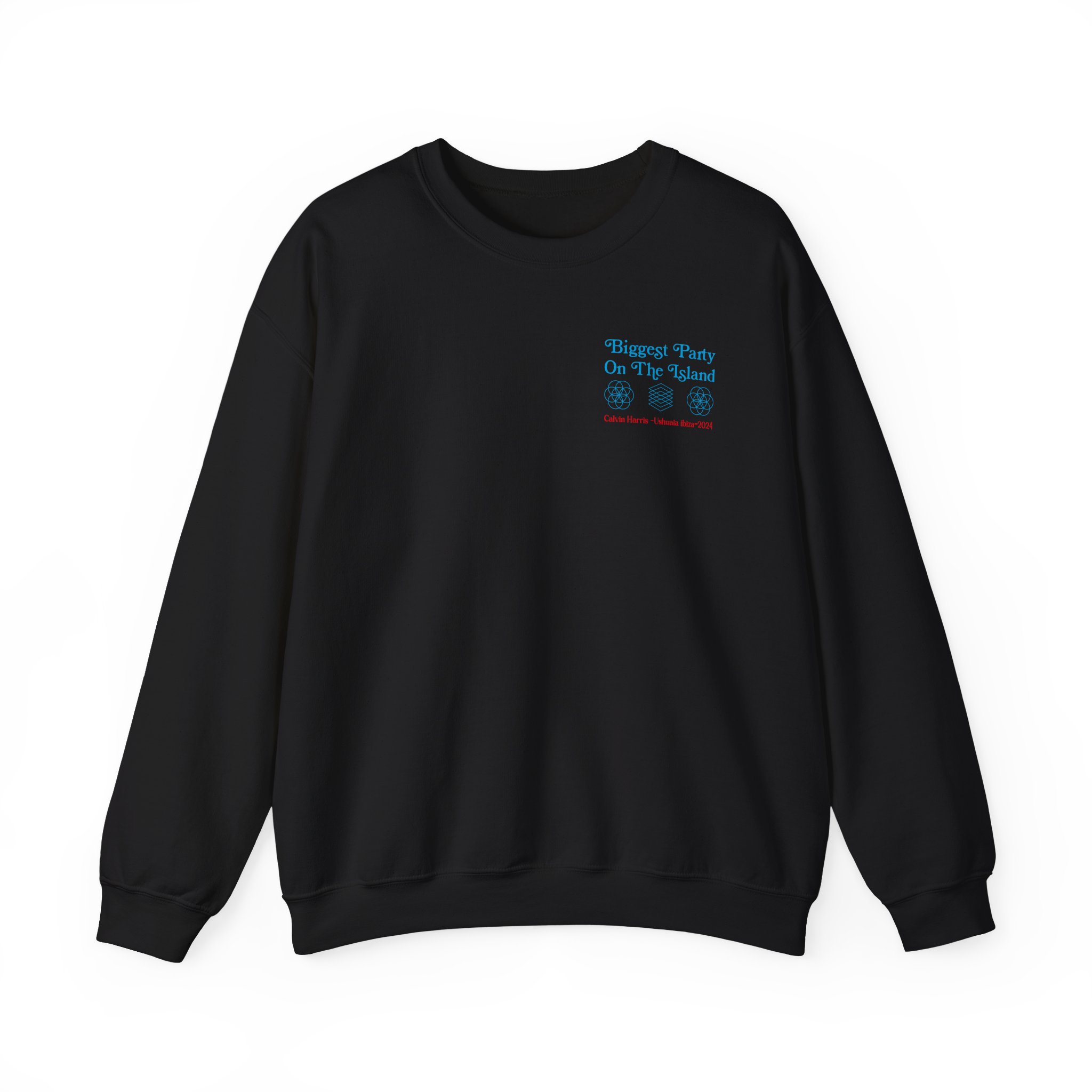 Calvin Harris Ushuaia Higher Level Unisex Heavy Blendâ„¢ Crewneck Sweatshirt