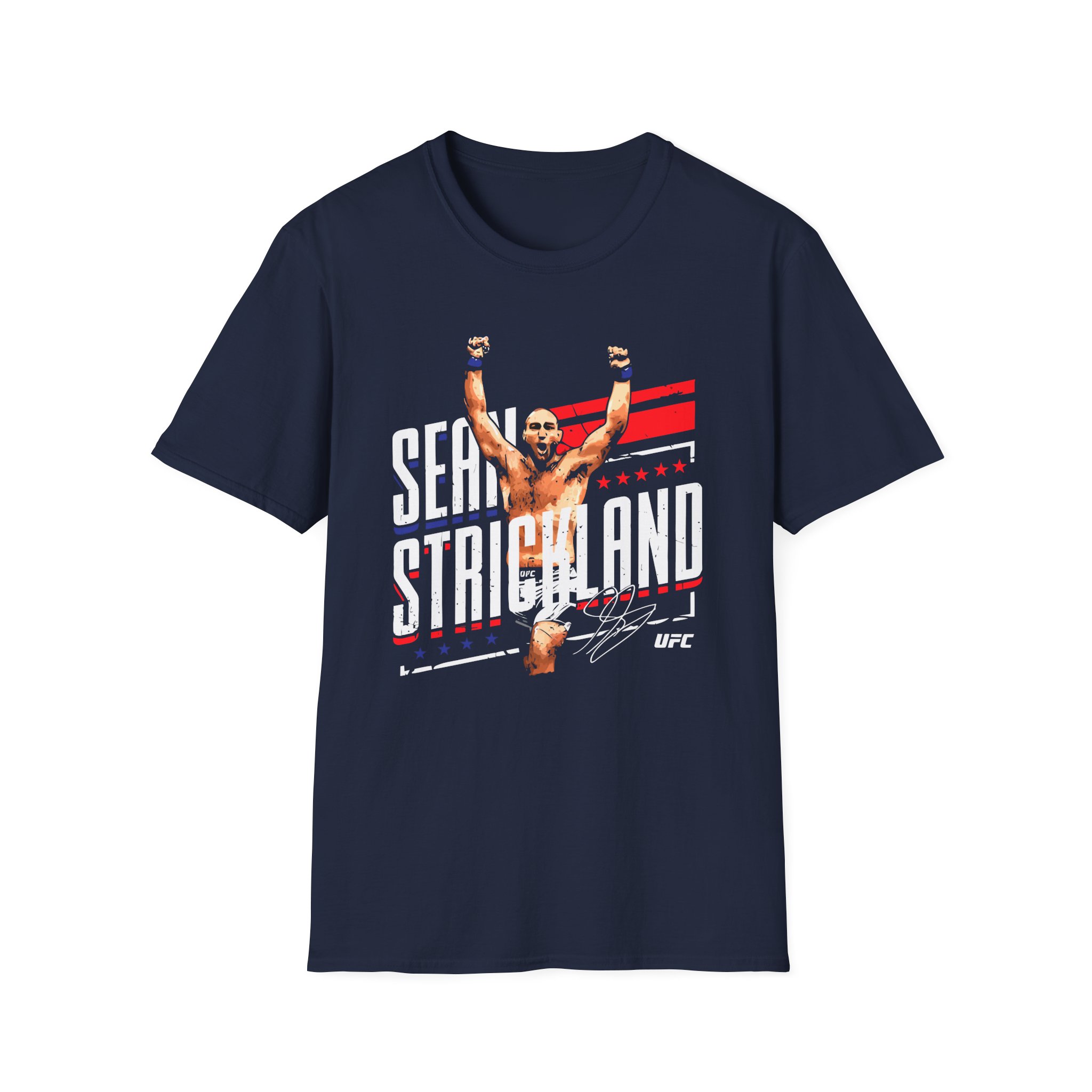 Sean Strickland Stars & Stripes Unisex Softstyle T-Shirt