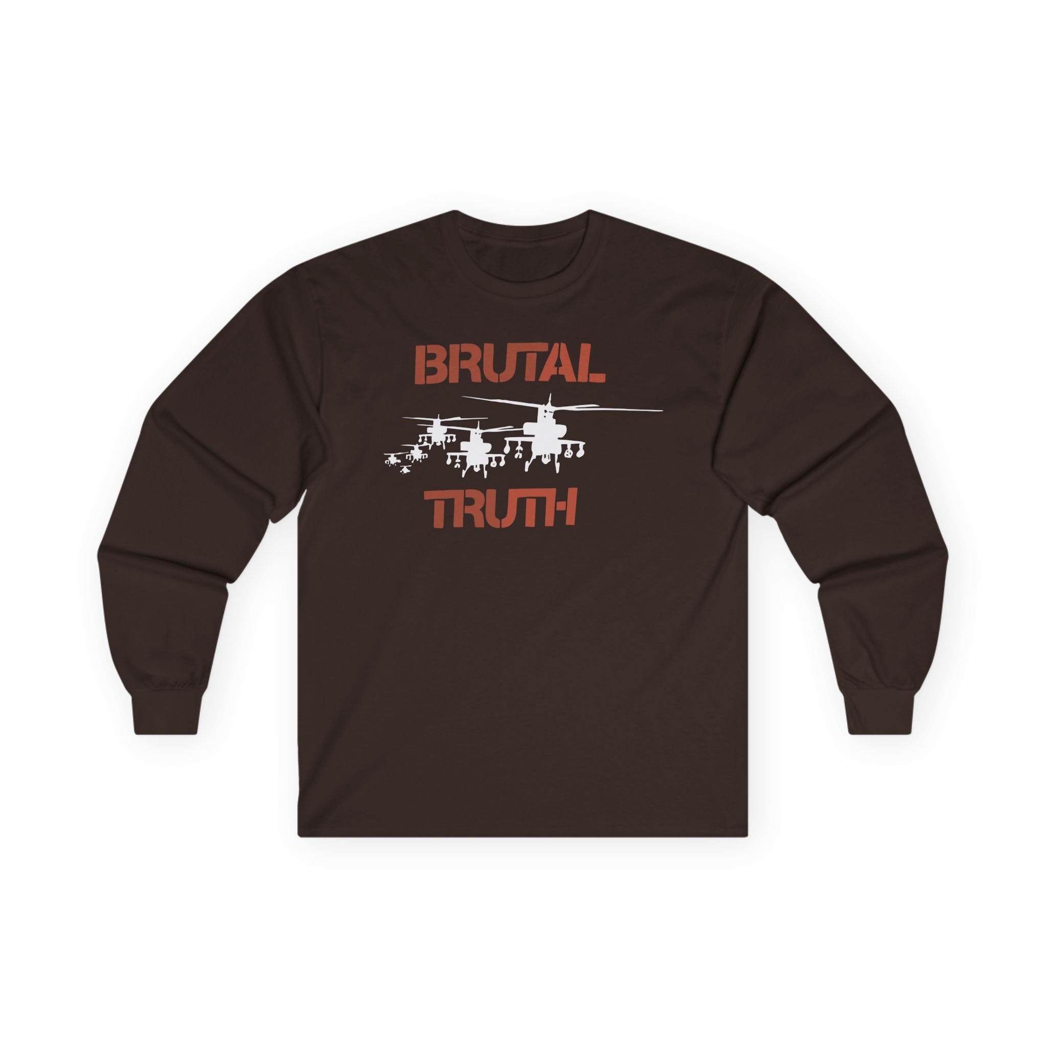 Brutal Truth American Grindcore Band Promo Unisex Ultra Cotton Long Sleeve Tee