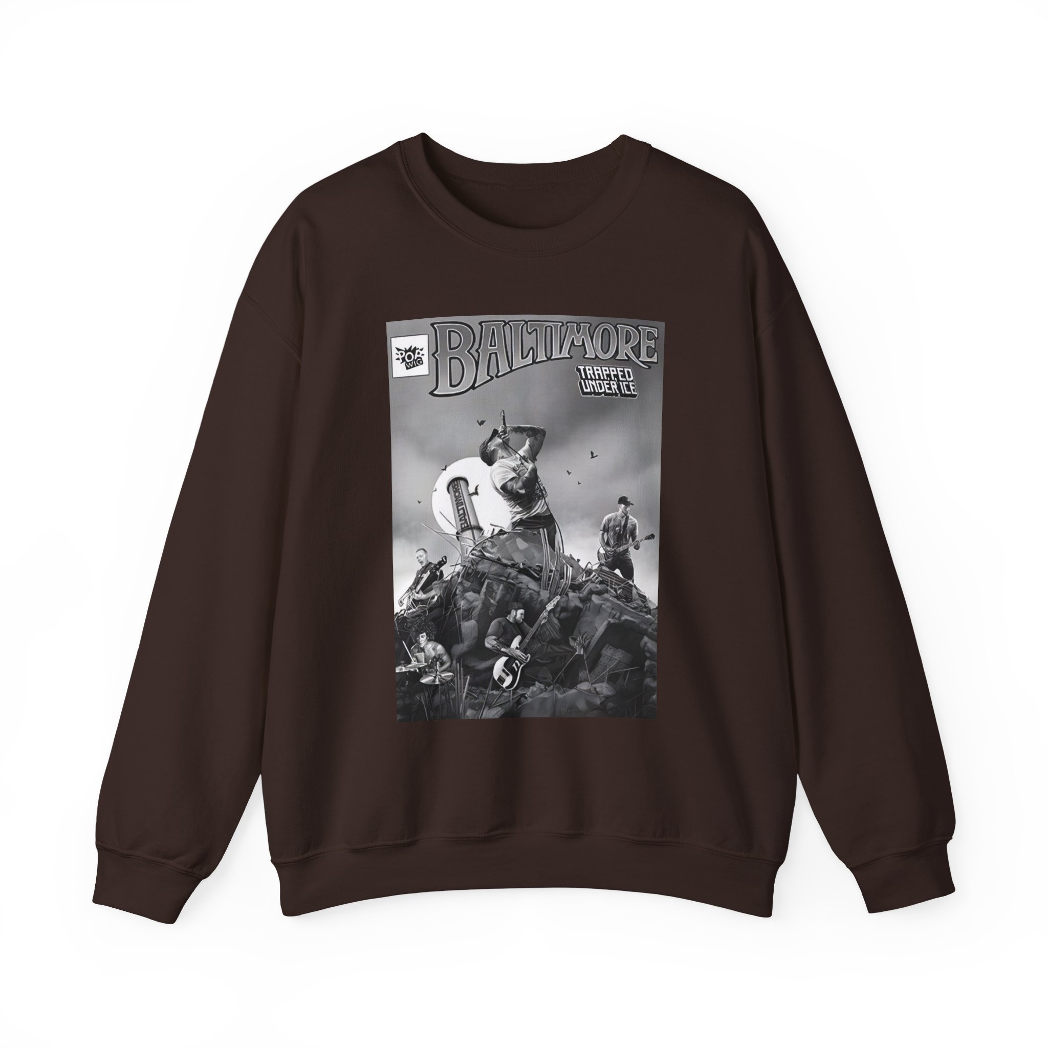Trapped Under Ice Unisex Heavy Blend Crewneck Sweatshirt
